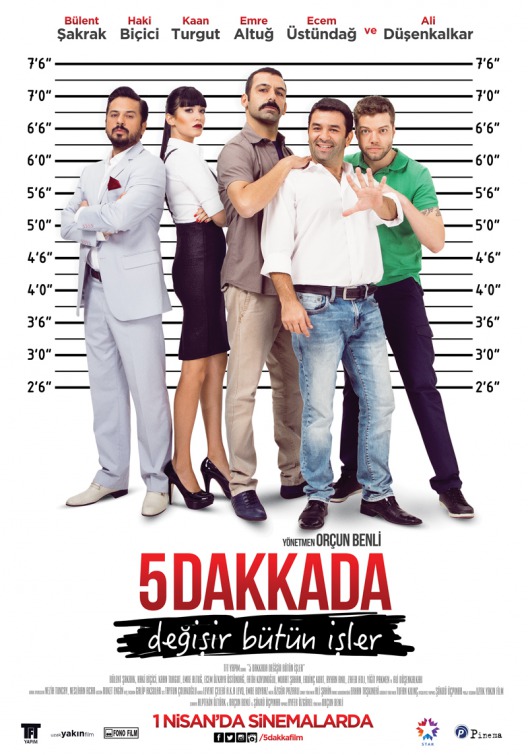 5 Dakkada Degisir Bütün Isler Movie Poster