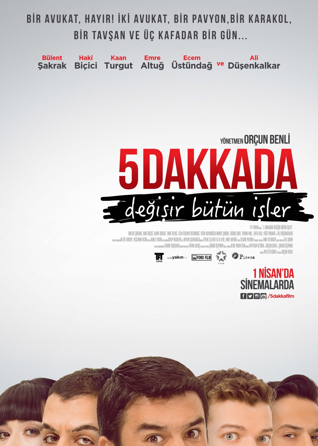 Extra Large Movie Poster Image for 5 Dakkada Degisir Bütün Isler (#1 of 3)