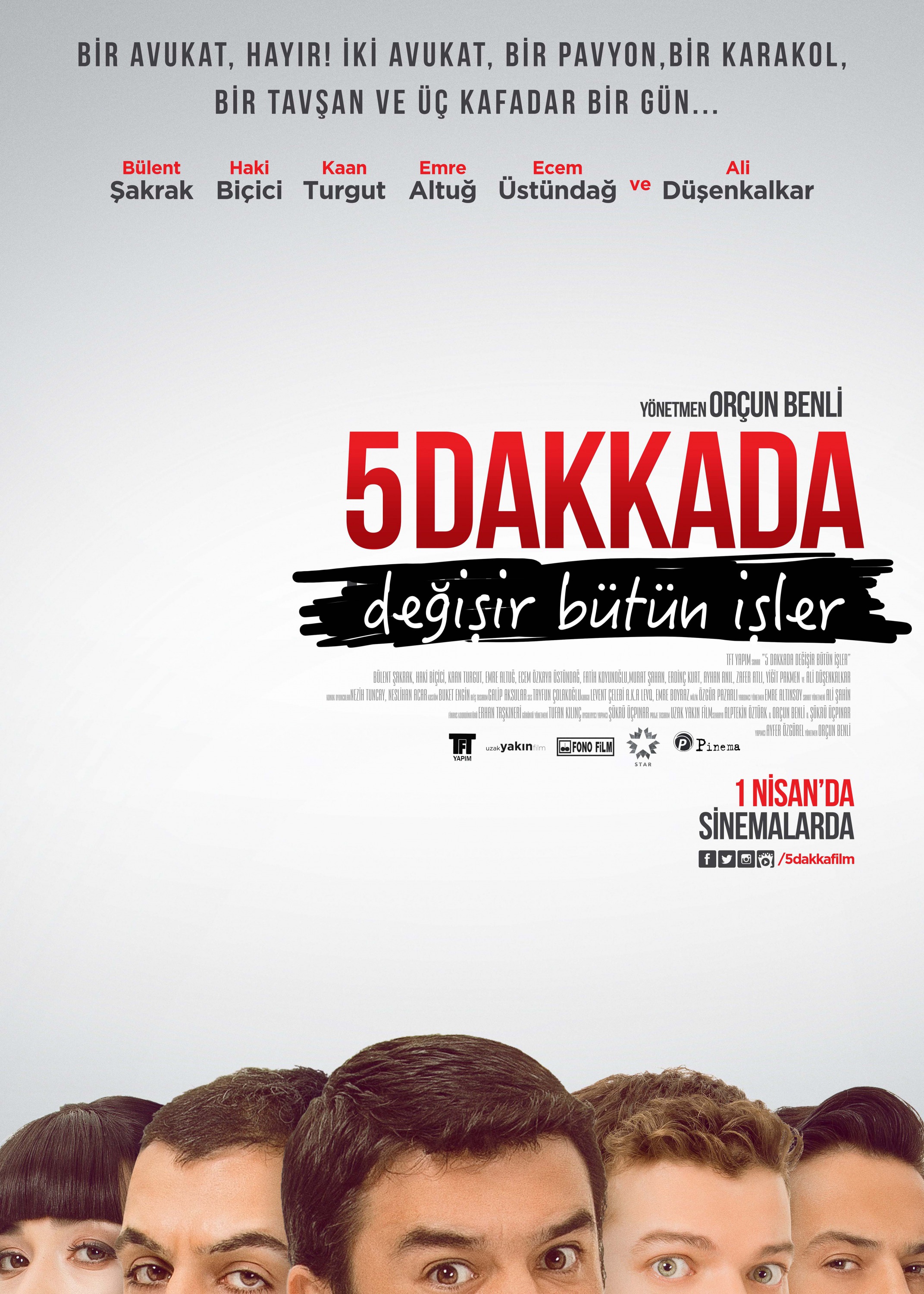 Mega Sized Movie Poster Image for 5 Dakkada Degisir Bütün Isler (#1 of 3)