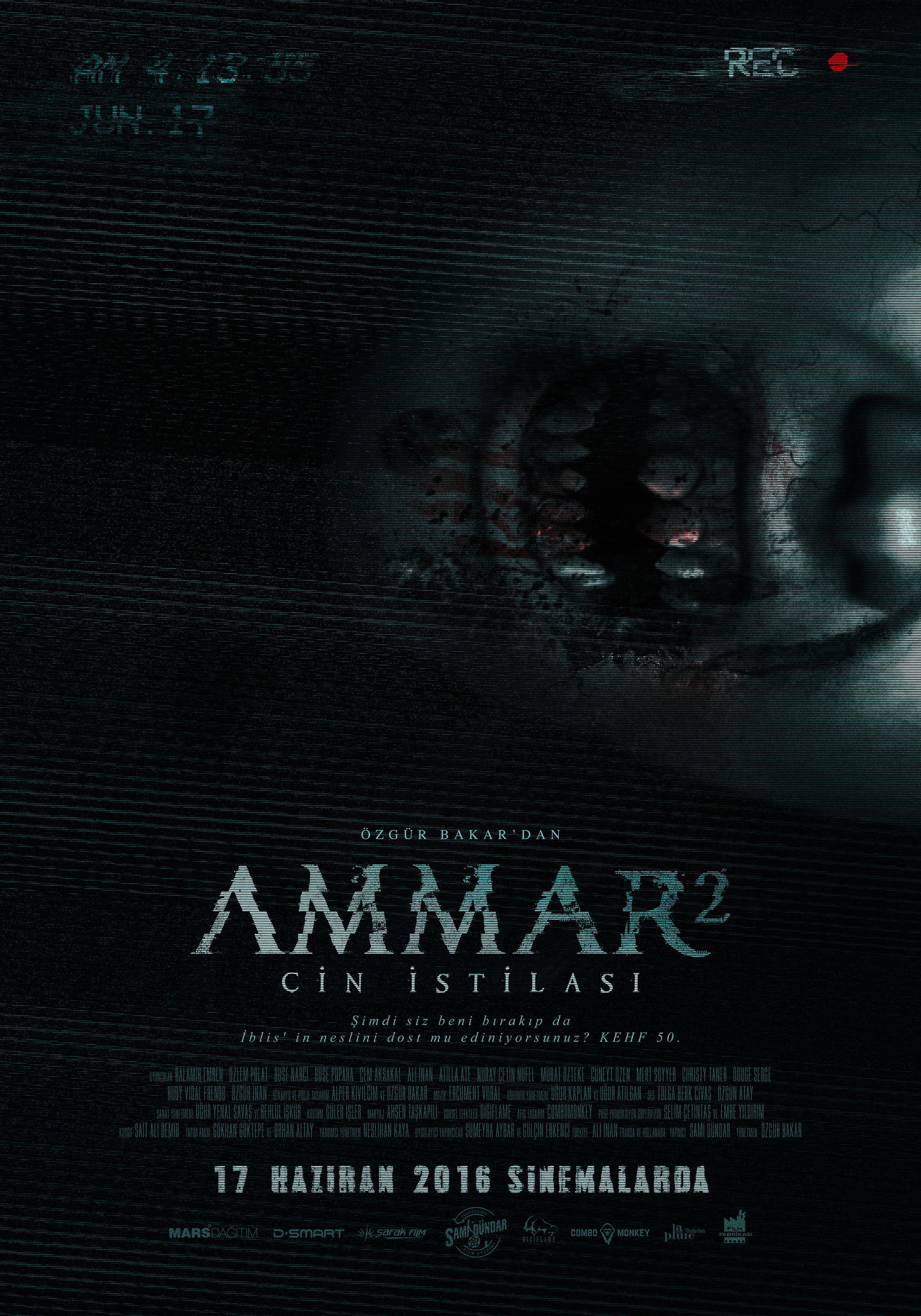 Mega Sized Movie Poster Image for Ammar 2: Cin İstilası (#2 of 5)