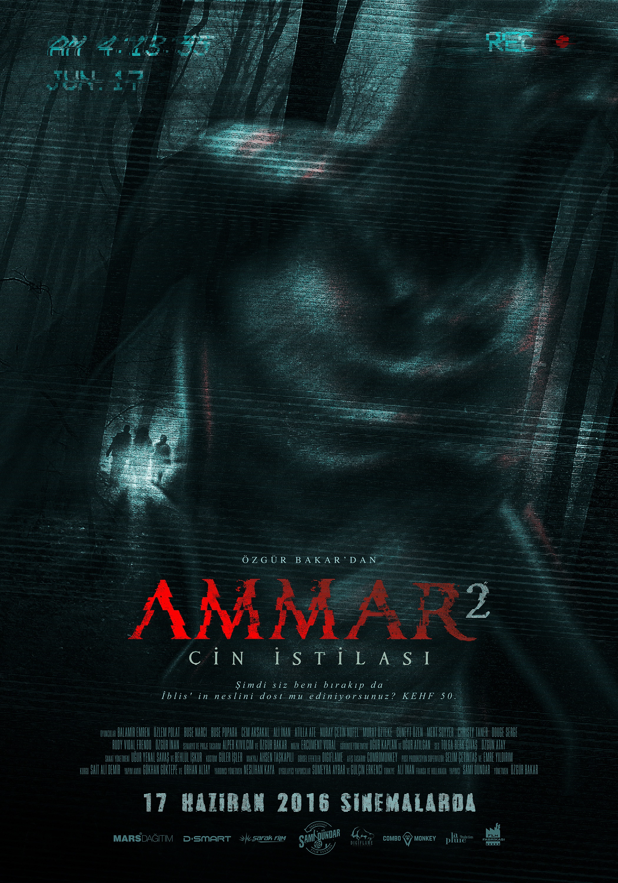 Mega Sized Movie Poster Image for Ammar 2: Cin İstilası (#4 of 5)
