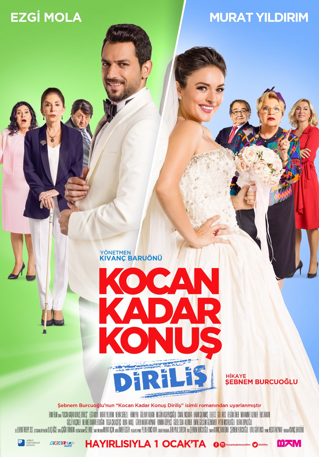 Extra Large Movie Poster Image for Kocan Kadar Konus Dirilis 