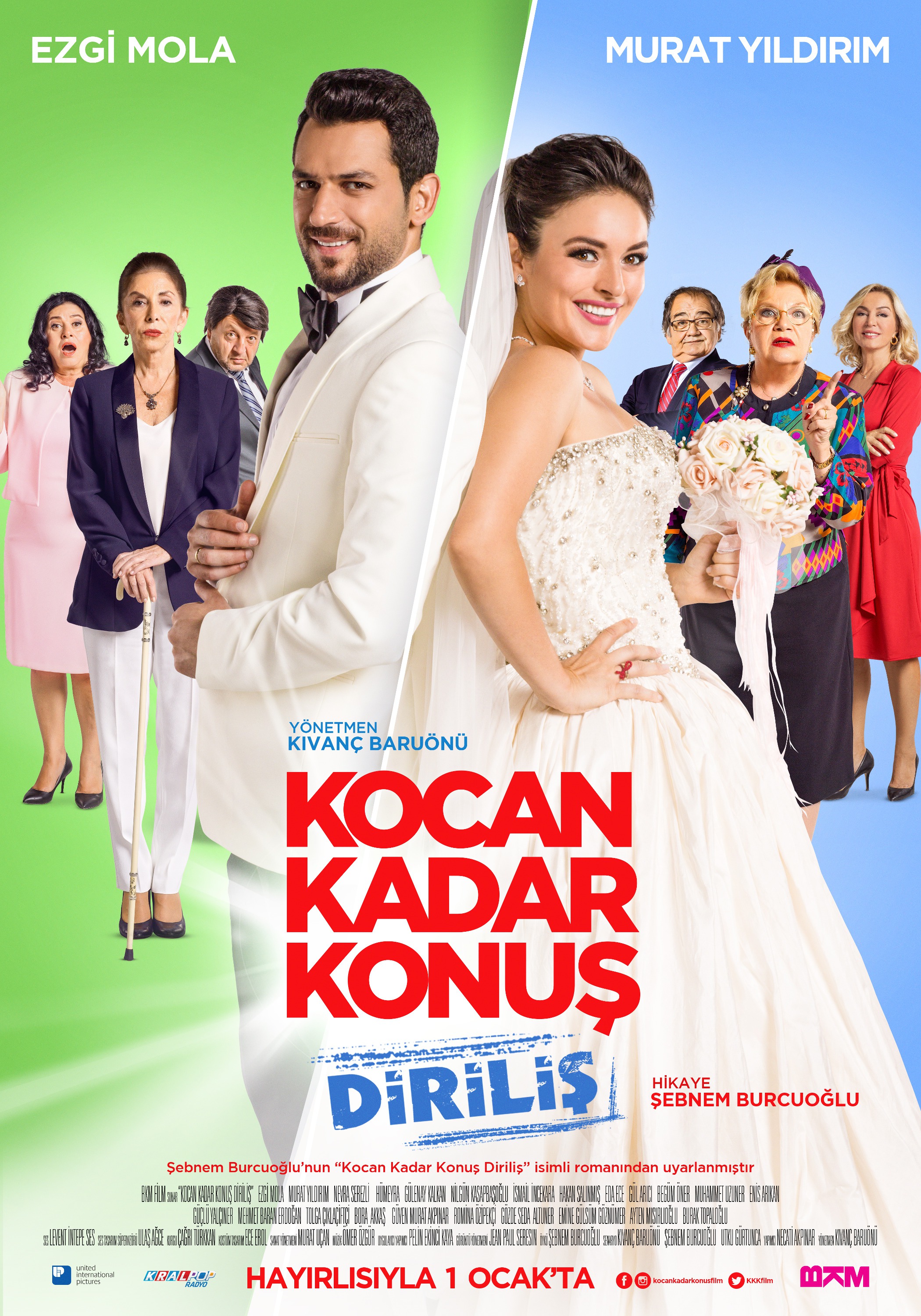 Mega Sized Movie Poster Image for Kocan Kadar Konus Dirilis 