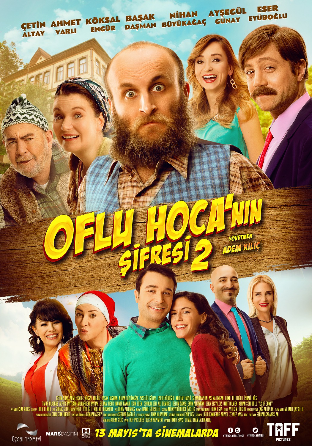Extra Large Movie Poster Image for Oflu Hoca'nin Sifresi 2 
