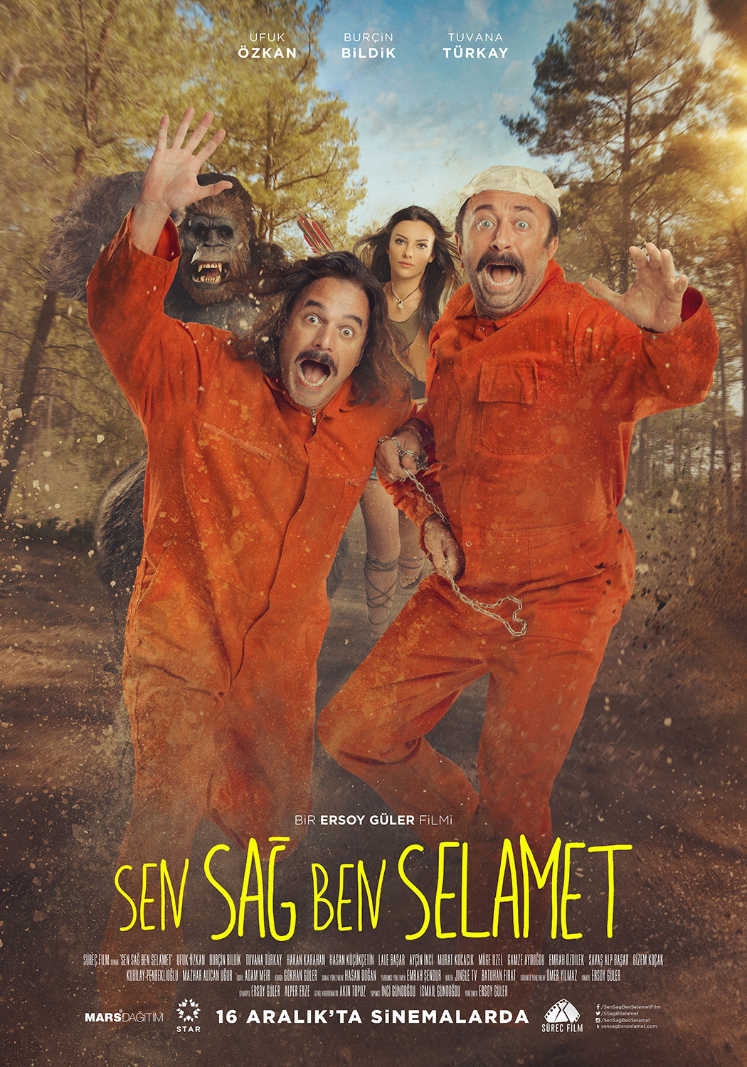 Extra Large Movie Poster Image for Sen Sag Ben Selamet (#4 of 4)