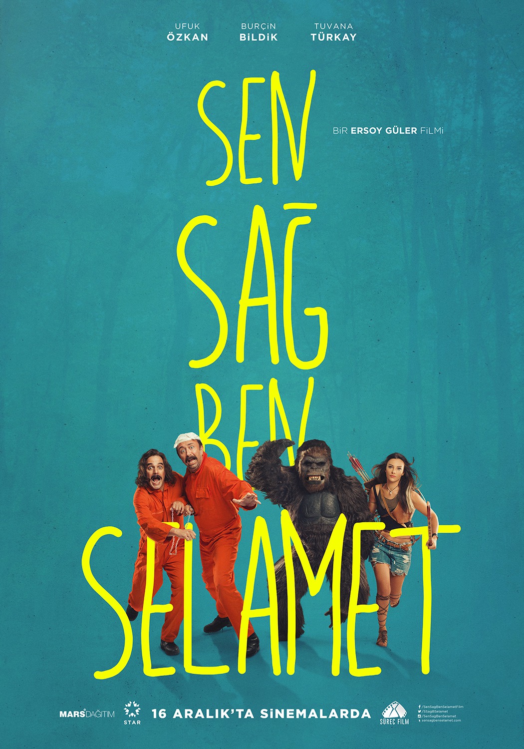 Extra Large Movie Poster Image for Sen Sag Ben Selamet (#1 of 4)