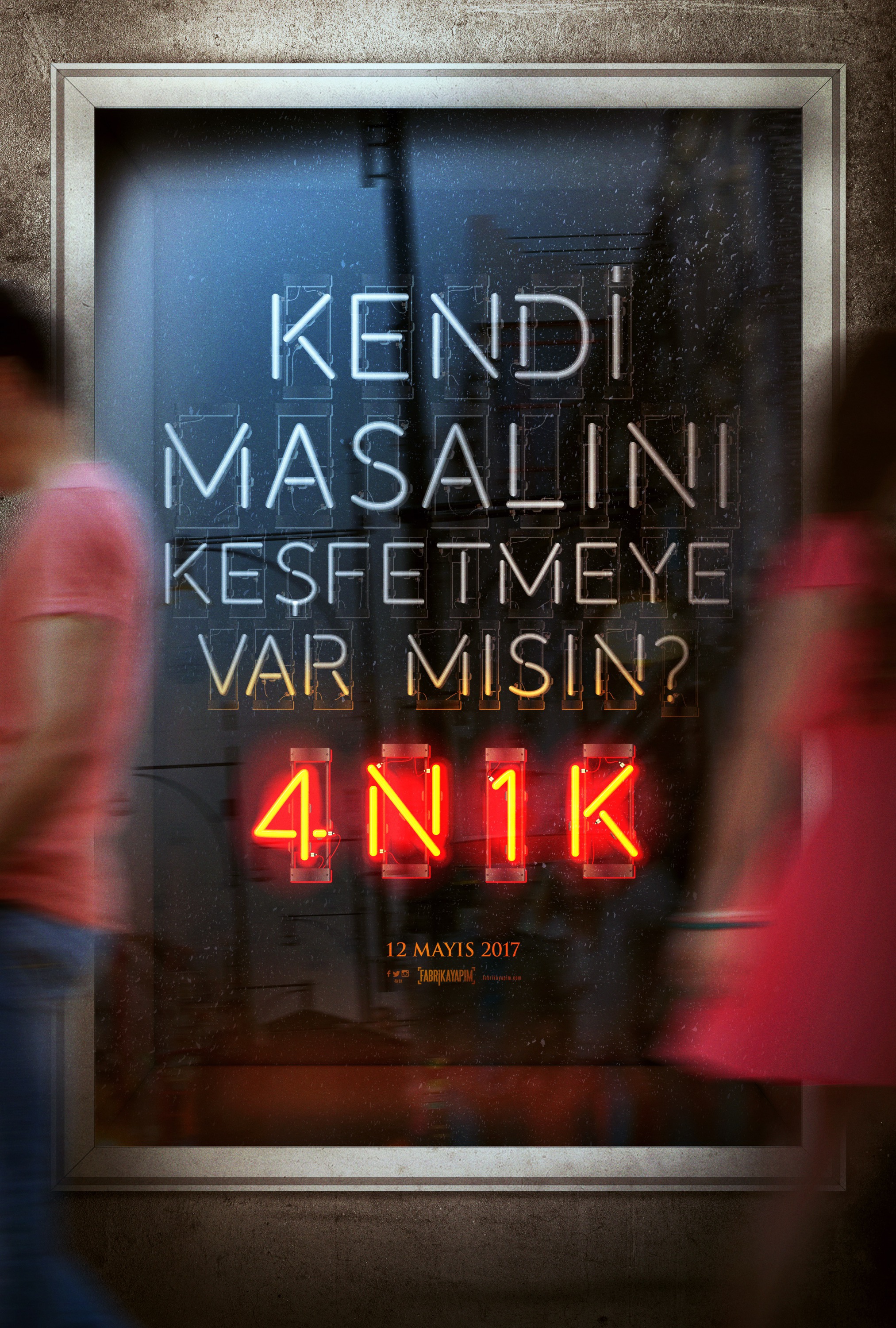 Mega Sized Movie Poster Image for 4N1K (#2 of 4)