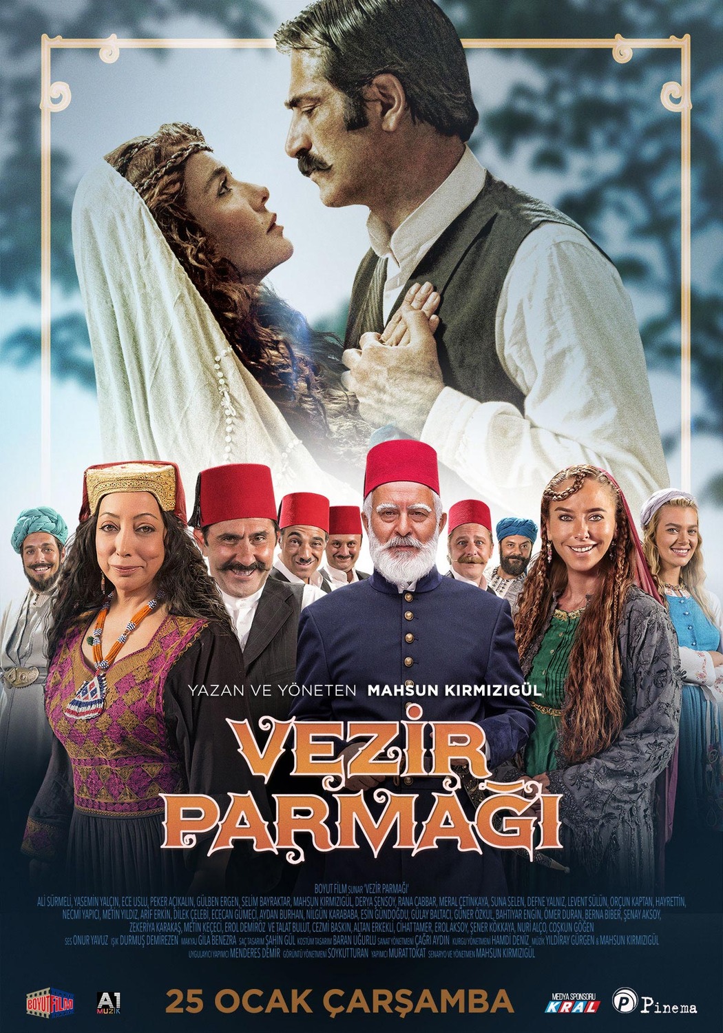Extra Large Movie Poster Image for Vezir Parmagi (#2 of 3)