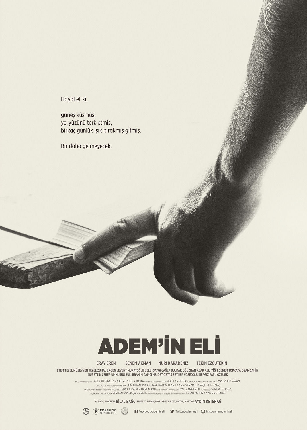 Extra Large Movie Poster Image for Adem'in Eli (#1 of 3)