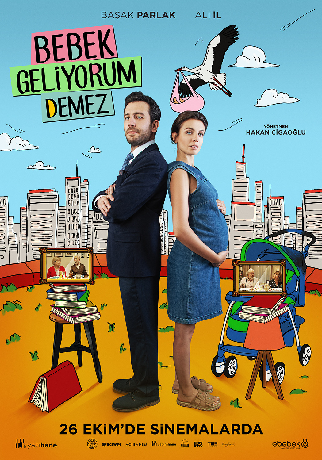 Extra Large Movie Poster Image for Bebek Geliyorum Demez (#2 of 4)