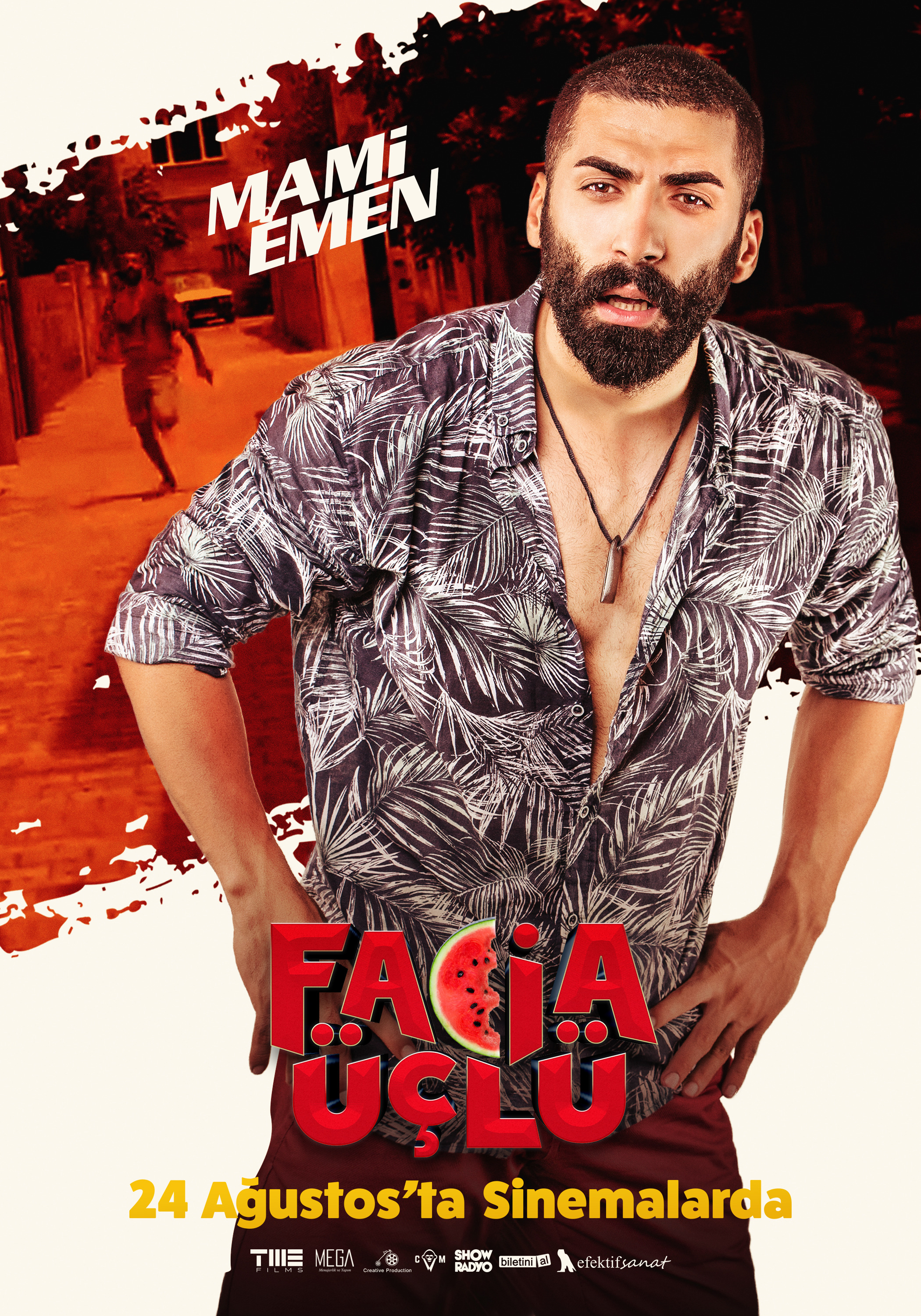 Mega Sized Movie Poster Image for Facia Üçlü (#4 of 7)