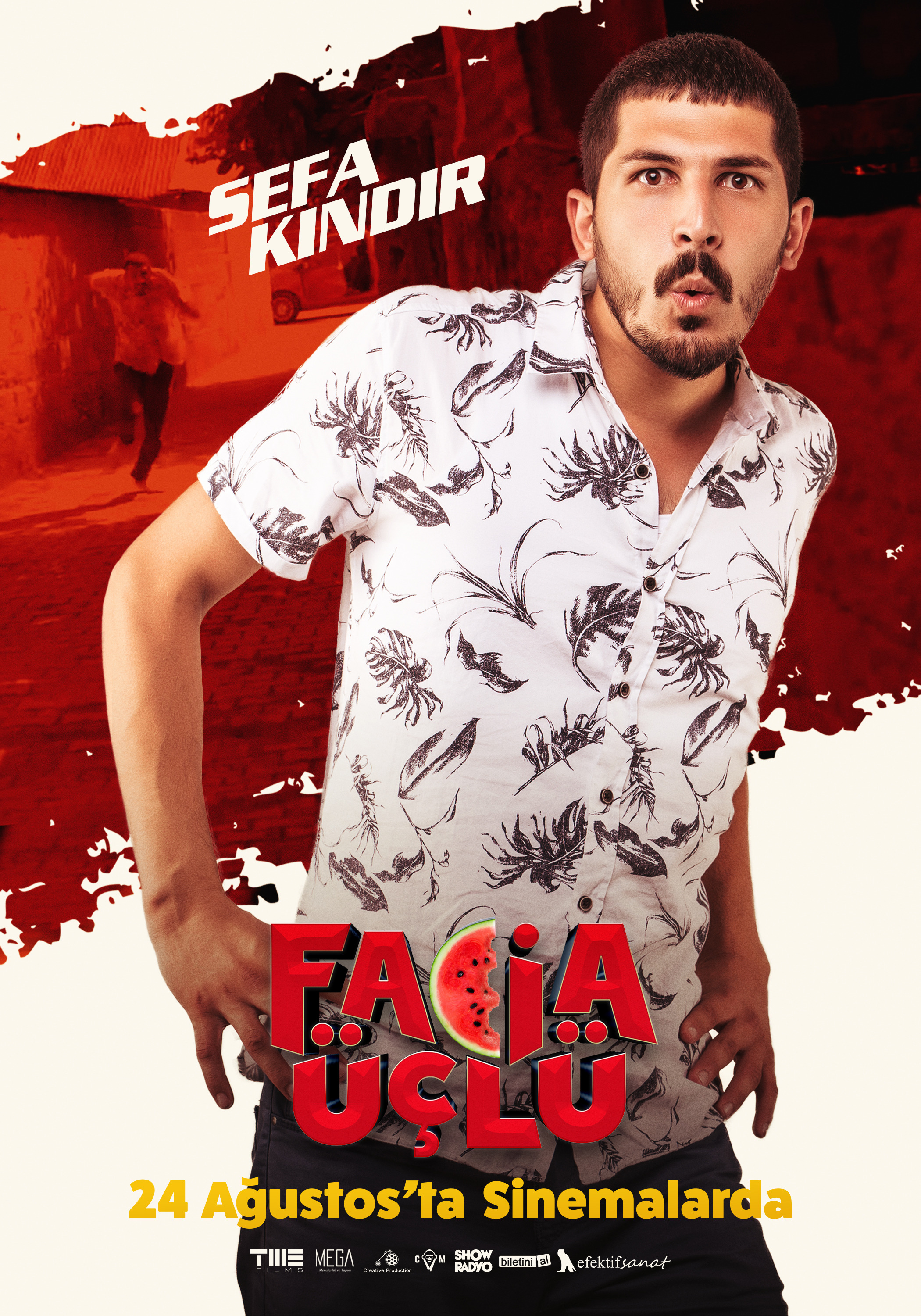 Mega Sized Movie Poster Image for Facia Üçlü (#5 of 7)