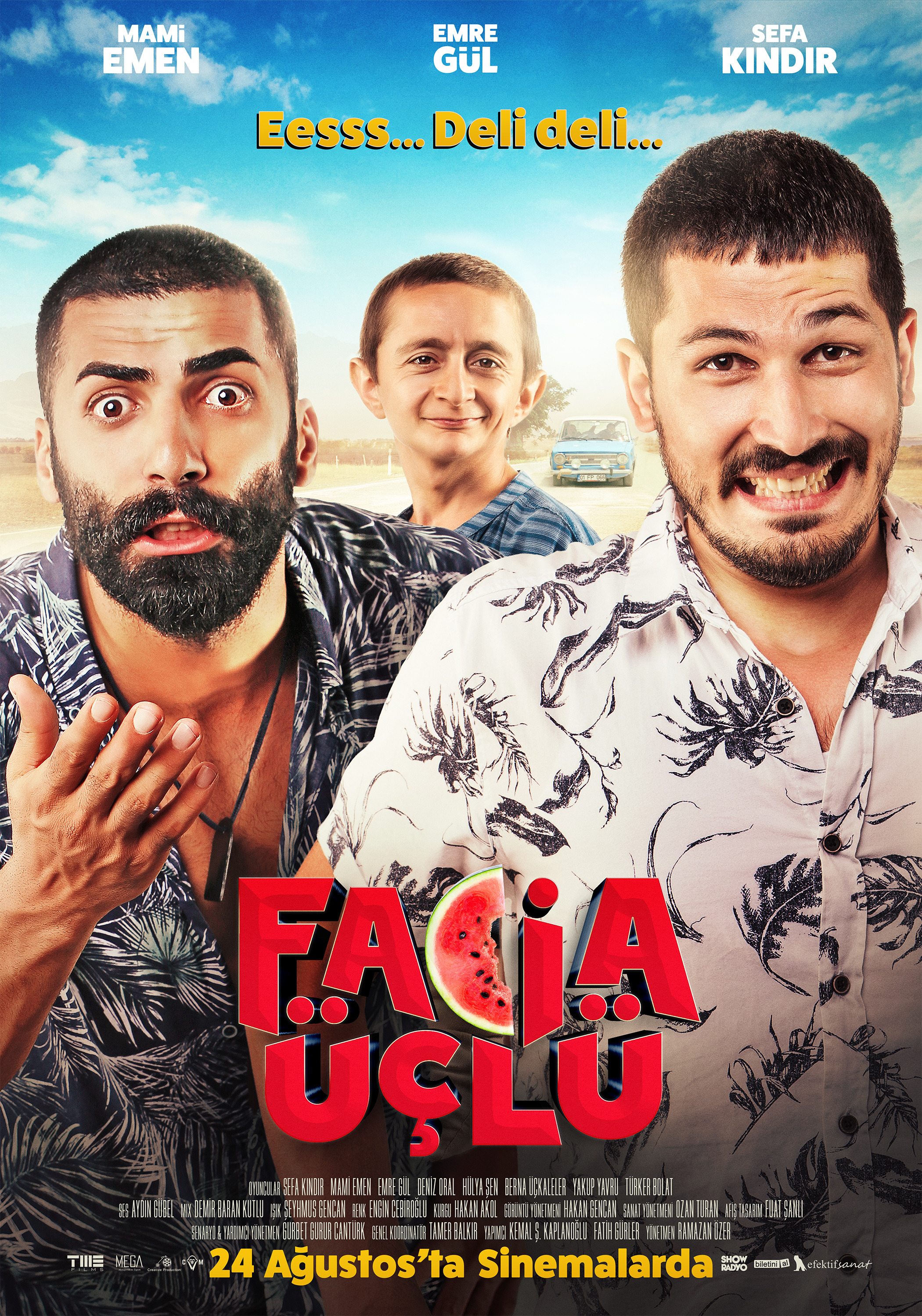 Mega Sized Movie Poster Image for Facia Üçlü (#1 of 7)