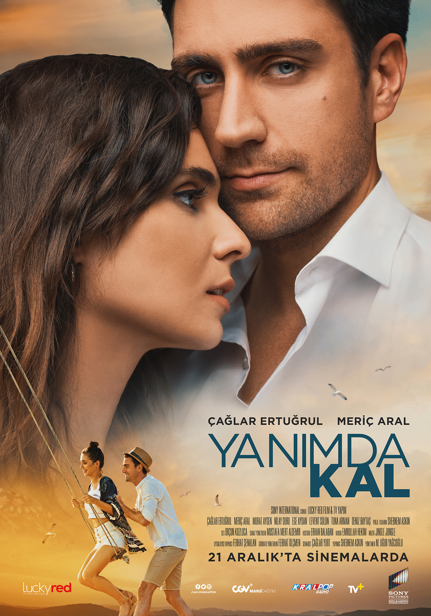 Mega Sized Movie Poster Image for Yanimda Kal (#2 of 3)