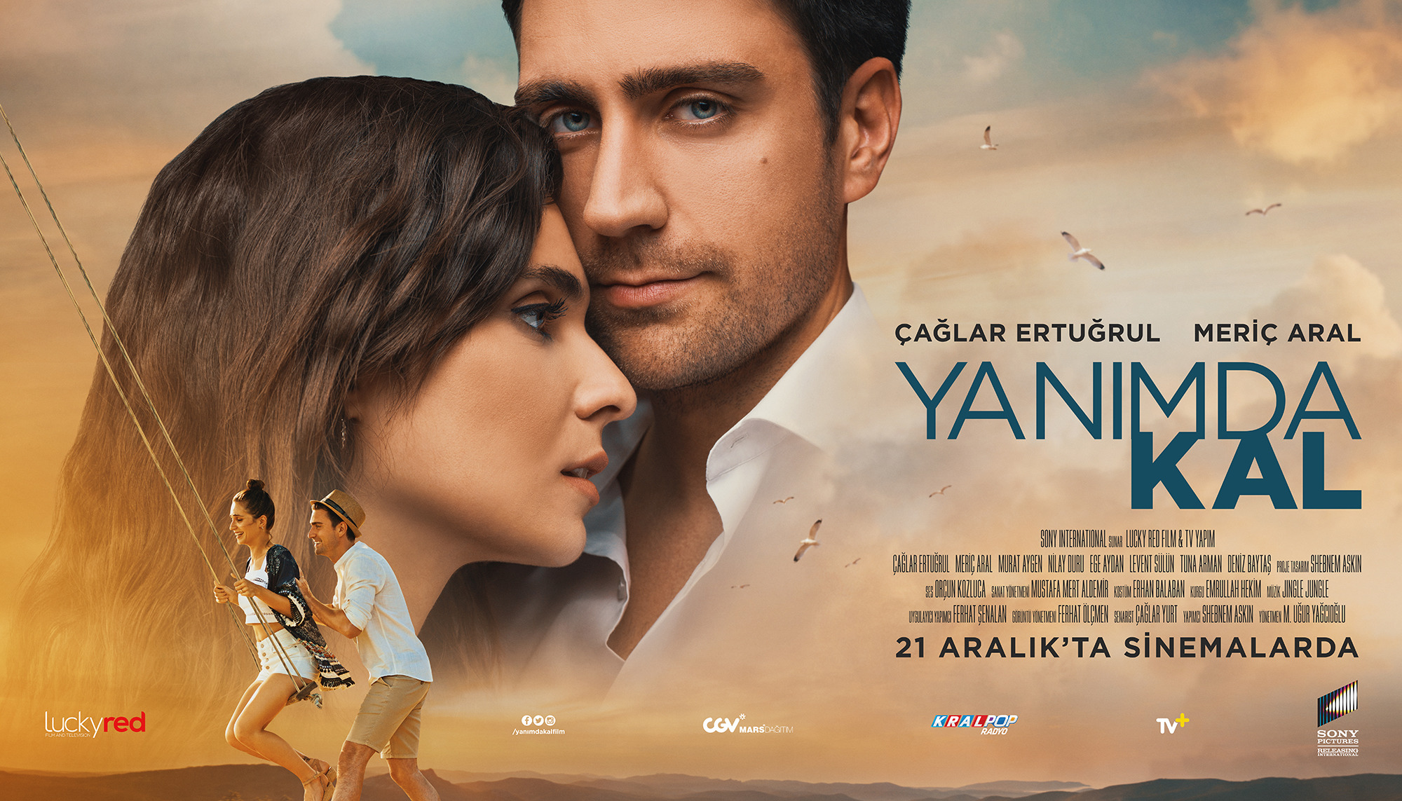 Mega Sized Movie Poster Image for Yanimda Kal (#3 of 3)