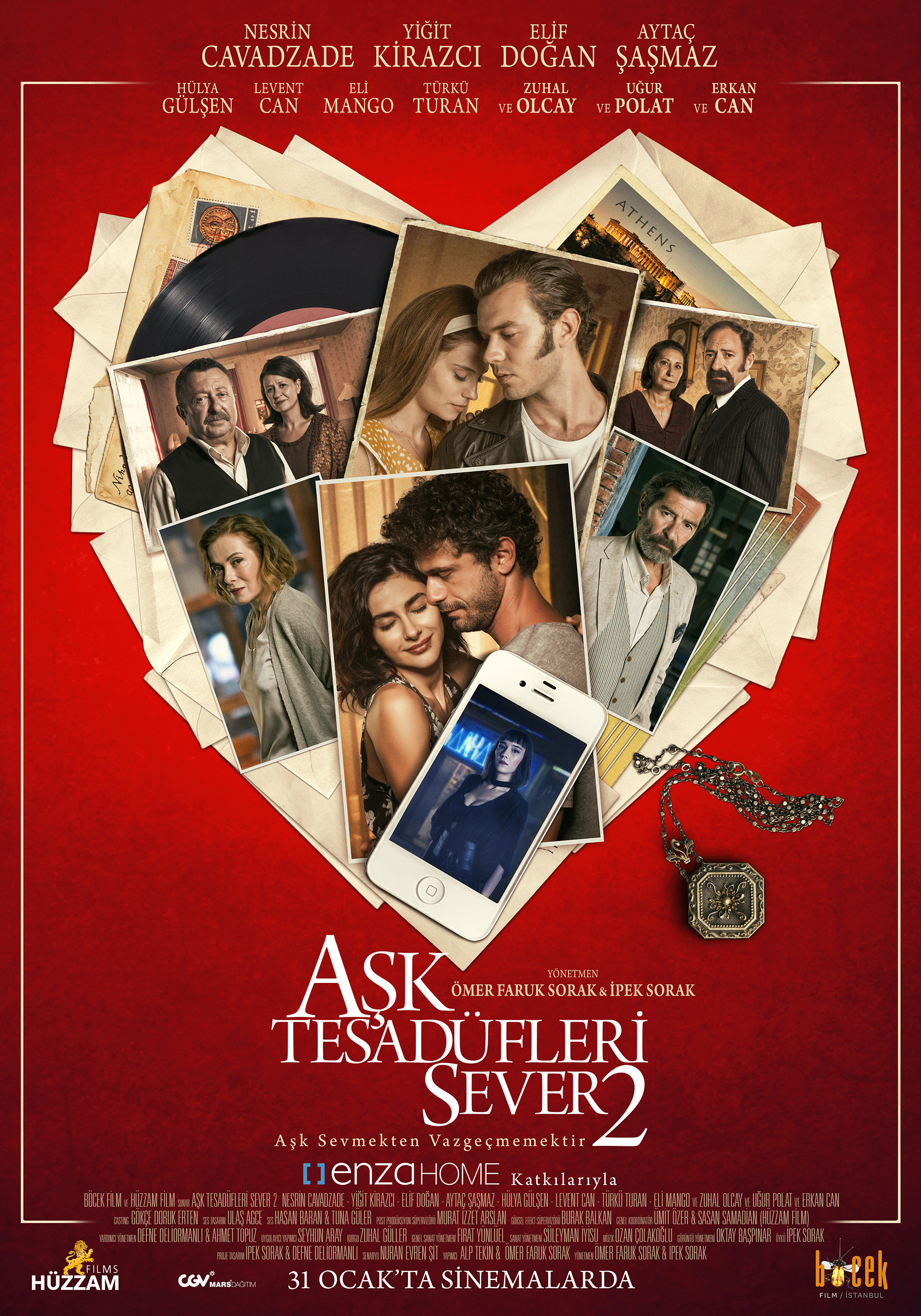 Mega Sized Movie Poster Image for Ask Tesadüfleri Sever 2 (#2 of 2)