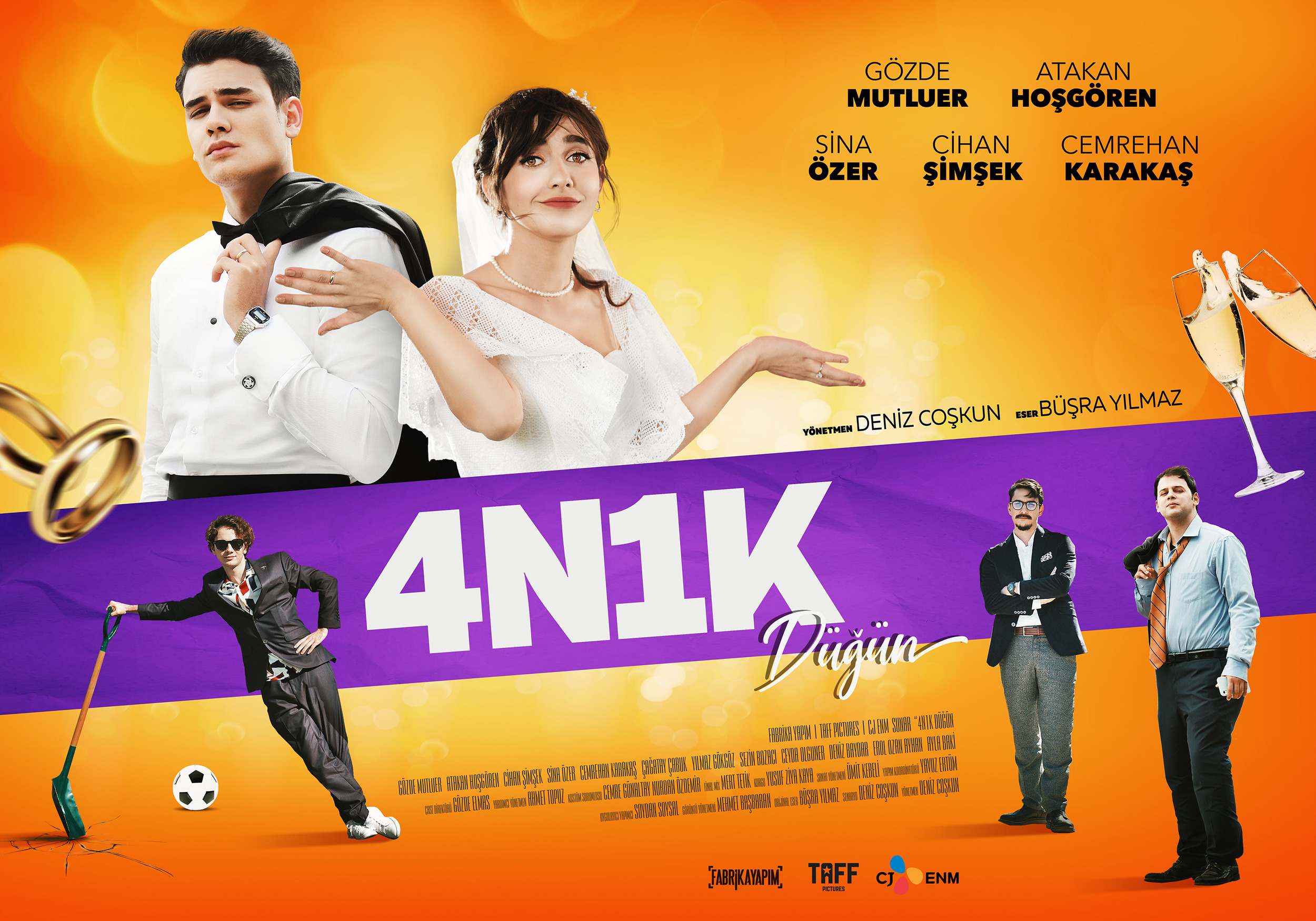 Mega Sized Movie Poster Image for 4N1K Dügün (#2 of 2)