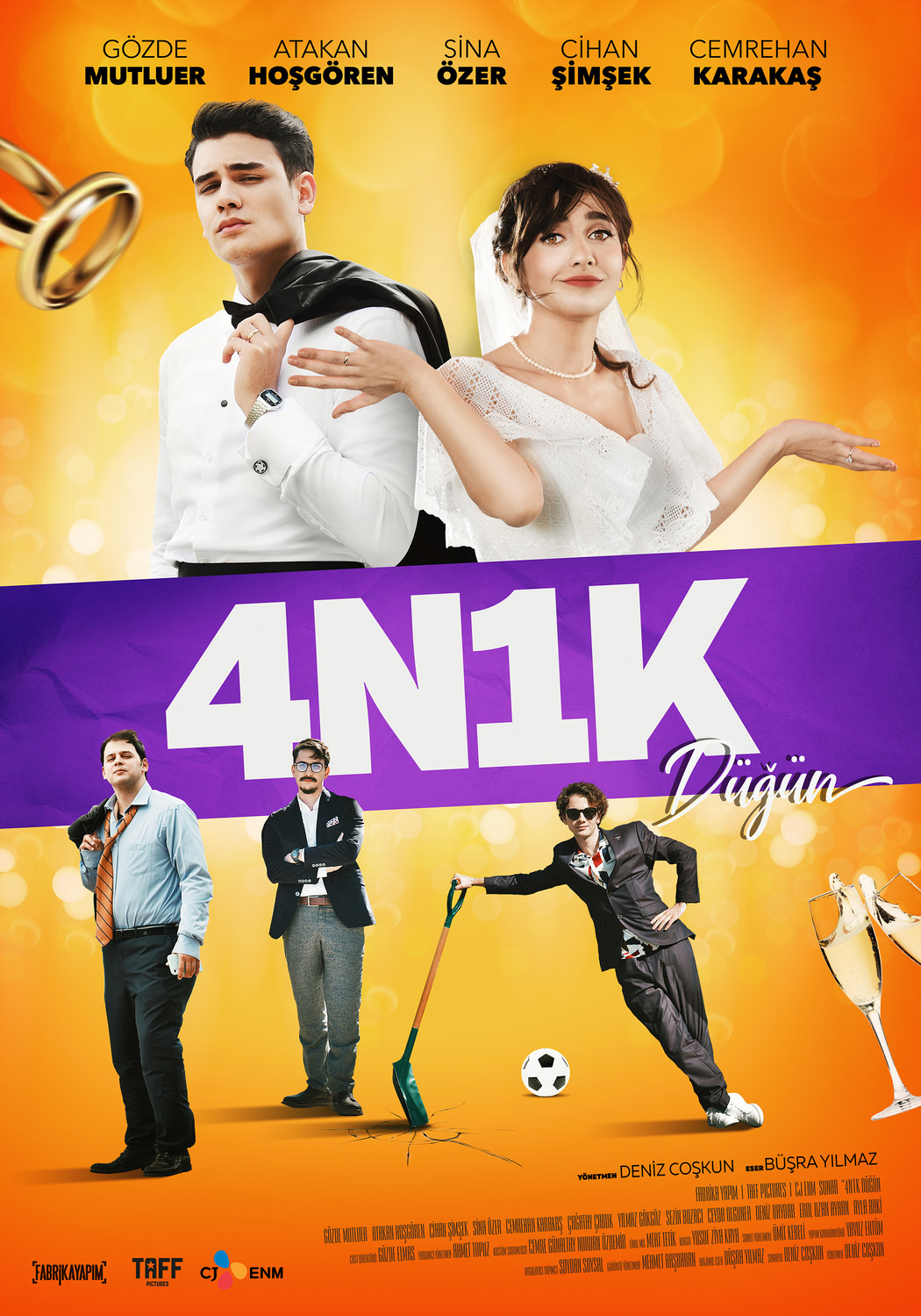 Extra Large Movie Poster Image for 4N1K Dügün (#1 of 2)