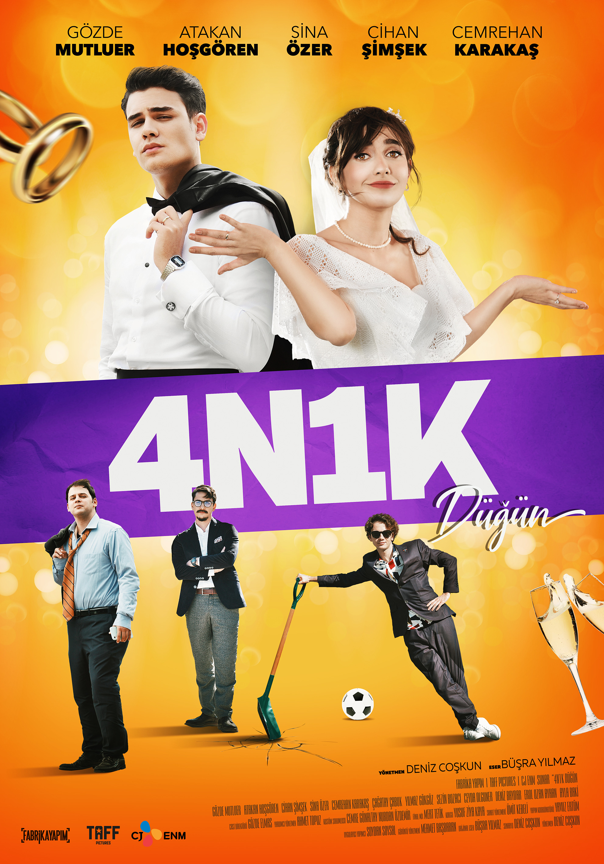 Mega Sized Movie Poster Image for 4N1K Dügün (#1 of 2)