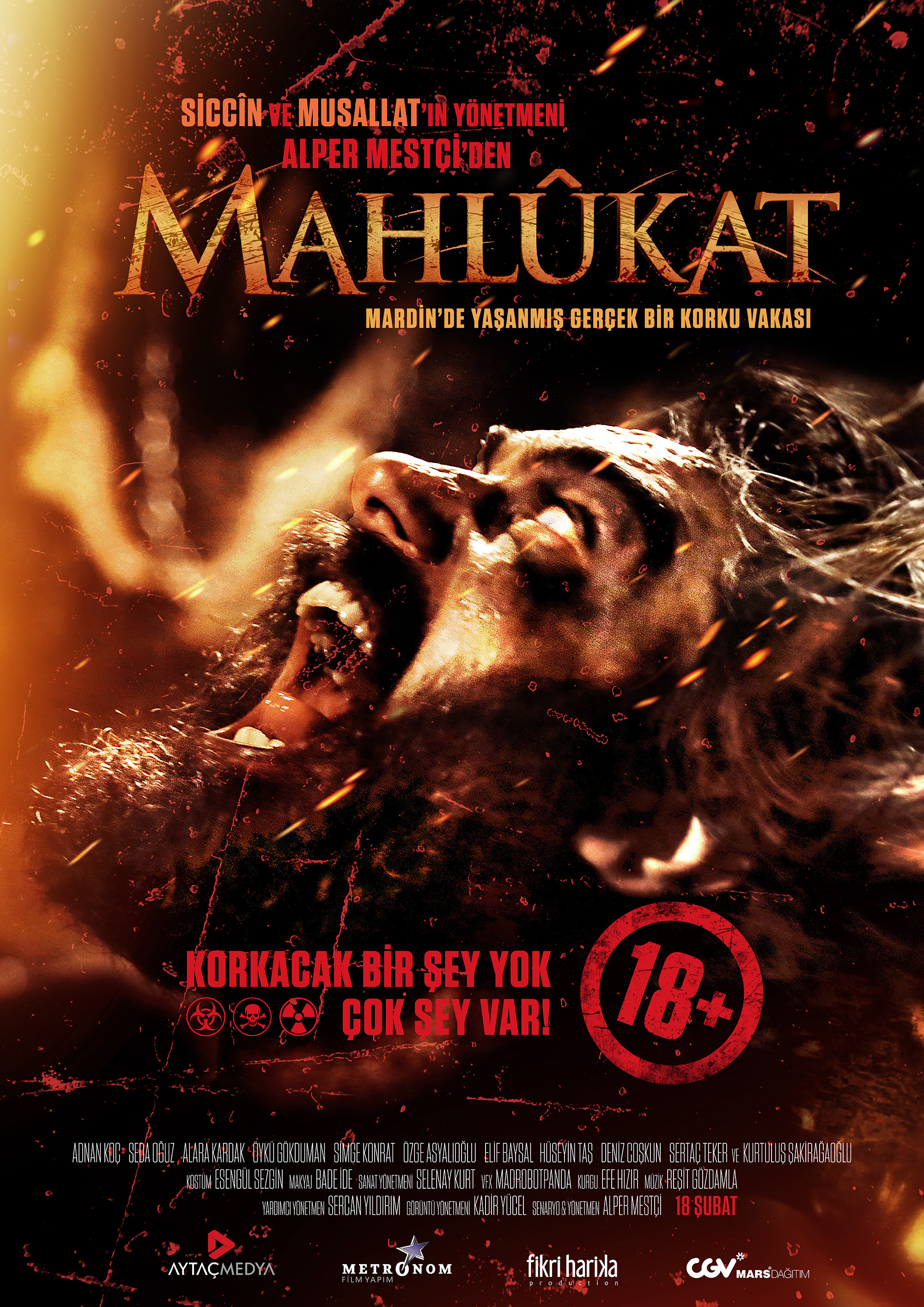 Mega Sized Movie Poster Image for Mahlûkat 