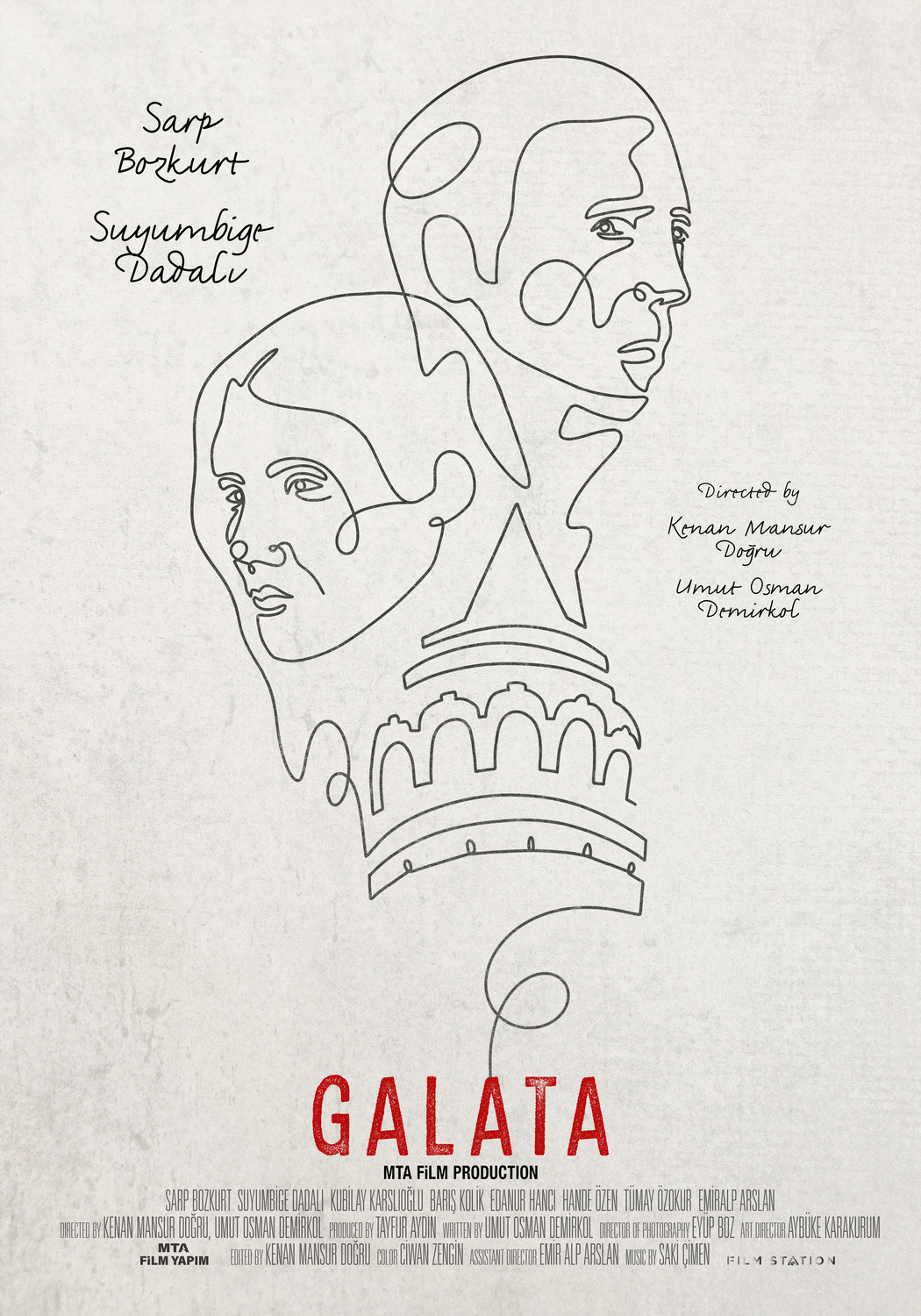 Extra Large Movie Poster Image for Galata (#2 of 2)