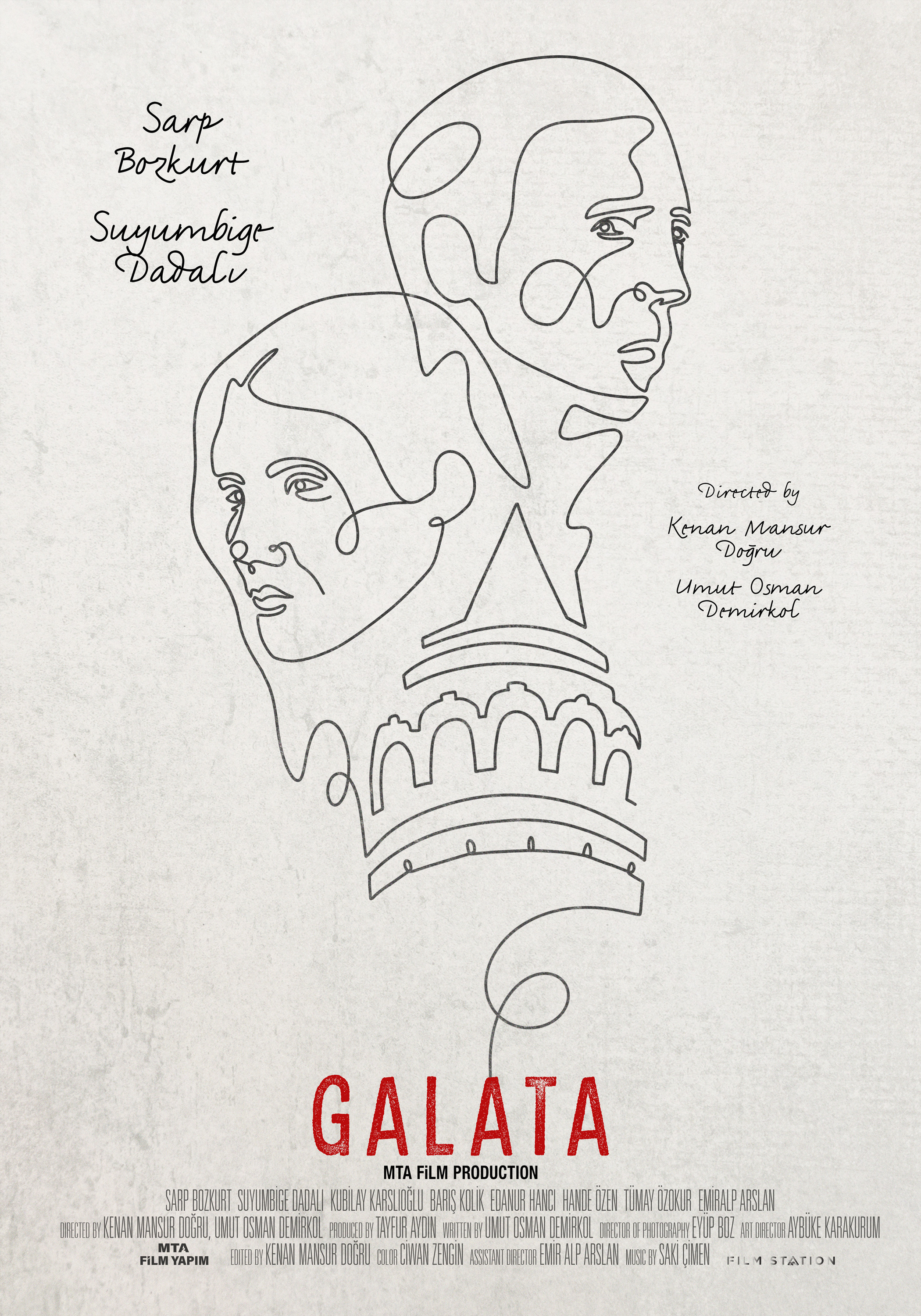 Mega Sized Movie Poster Image for Galata (#2 of 2)