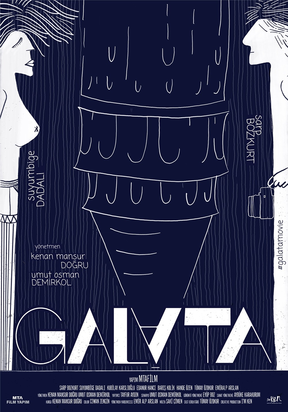 Extra Large Movie Poster Image for Galata (#1 of 2)