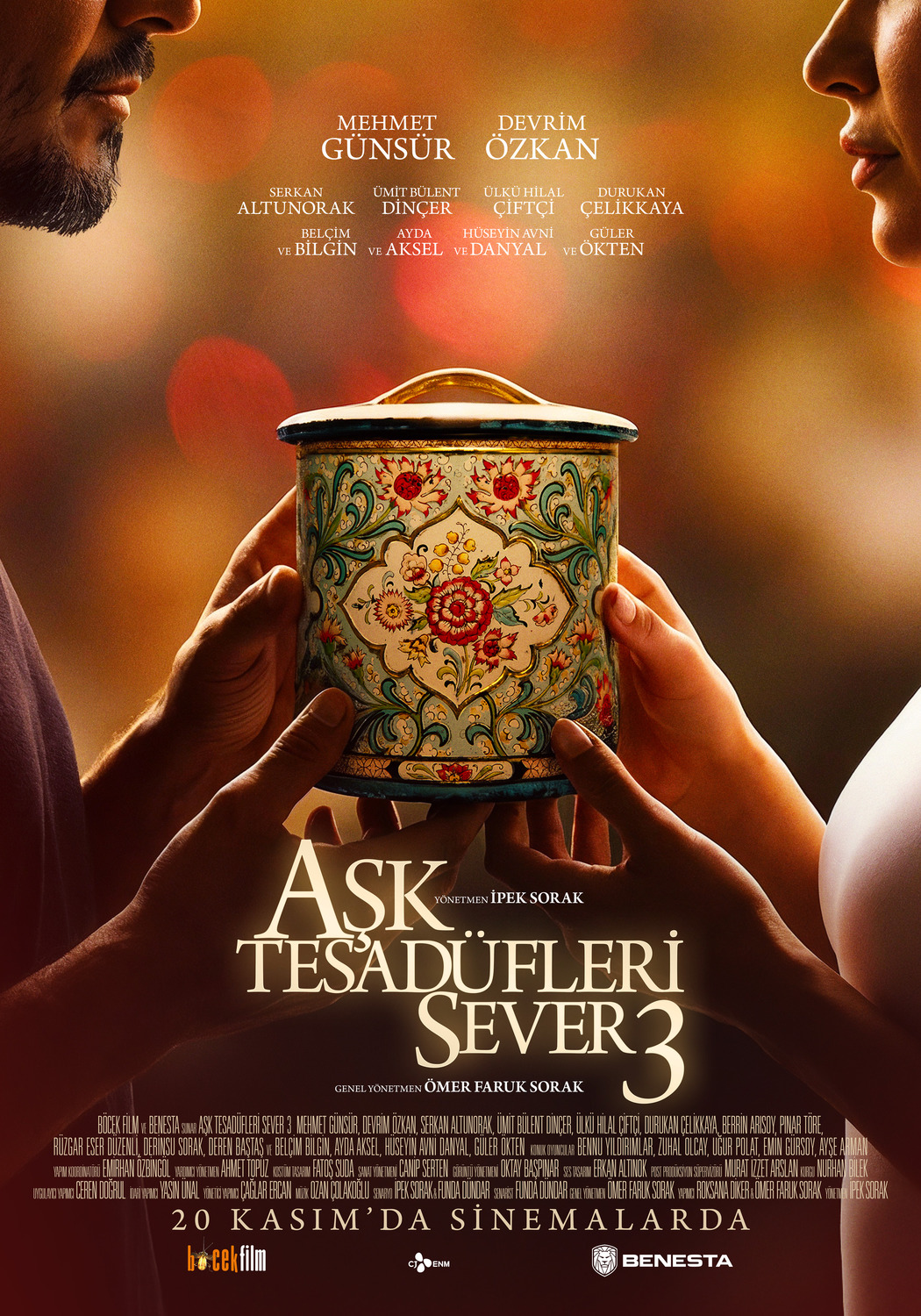 Extra Large Movie Poster Image for Ask Tesadüfleri Sever 3 