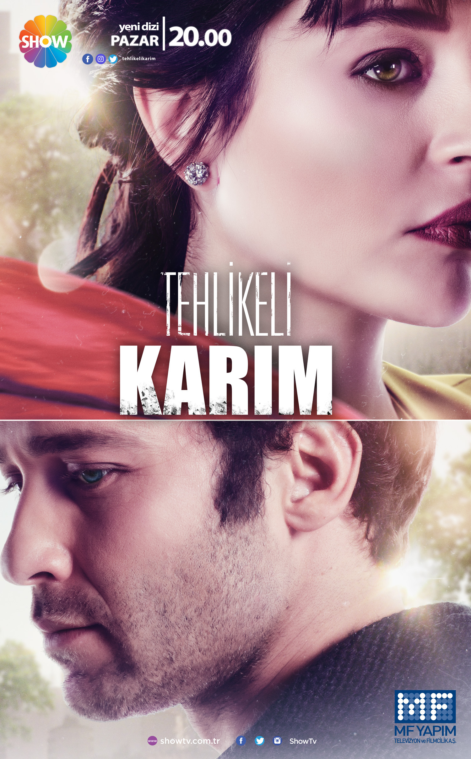 Mega Sized TV Poster Image for Tehlikeli Karim 