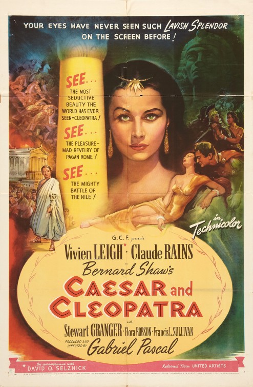 Caesar and Cleopatra Movie Poster