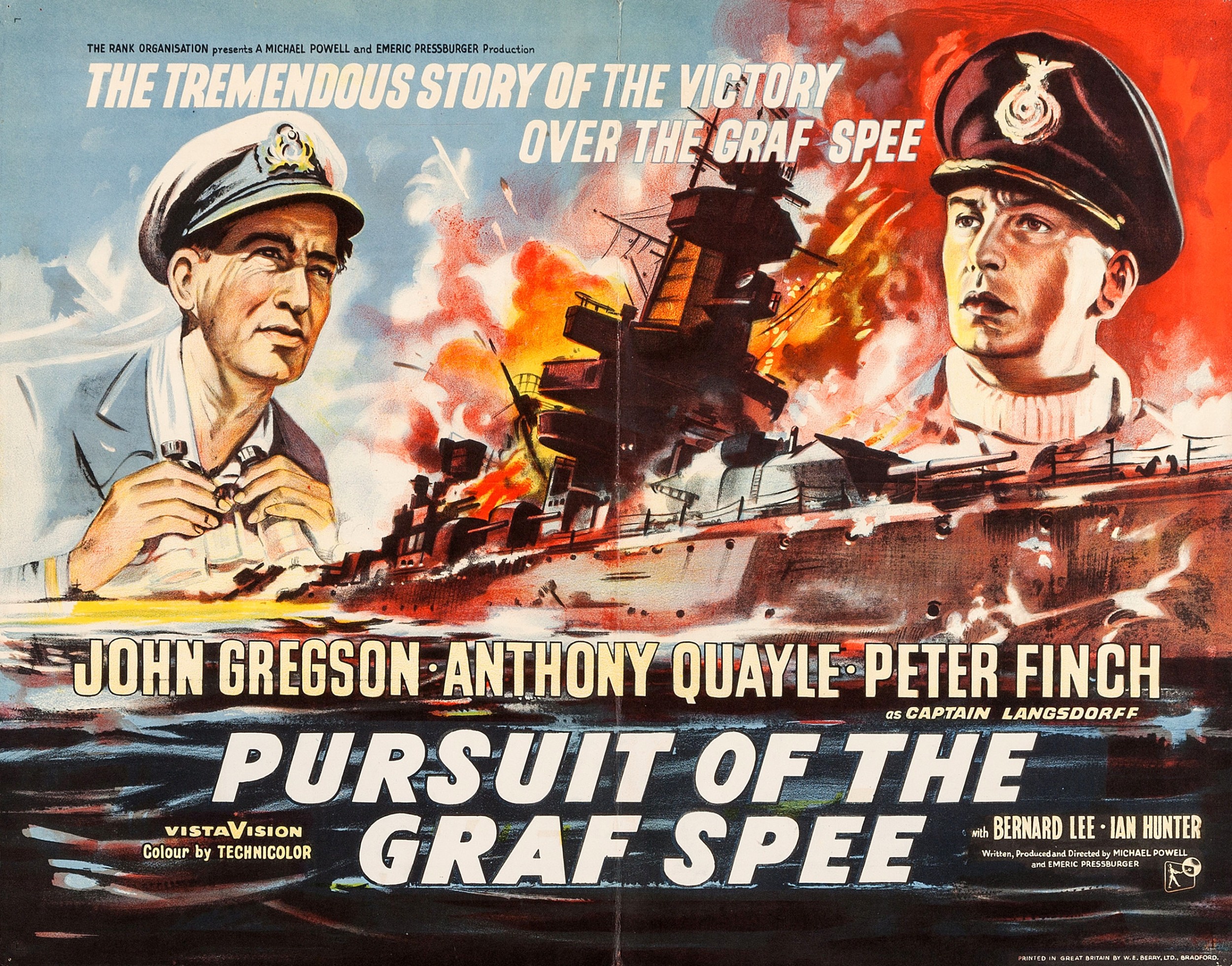 Mega Sized Movie Poster Image for The Battle of the River Plate (#1 of 2)