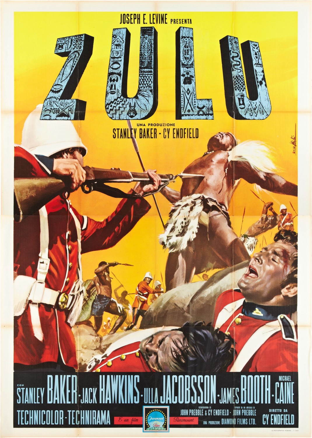 Extra Large Movie Poster Image for Zulu (#3 of 8)