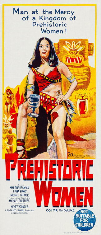 Prehistoric Women (aka Slave Girls) Movie Poster (#2 of 6) - IMP