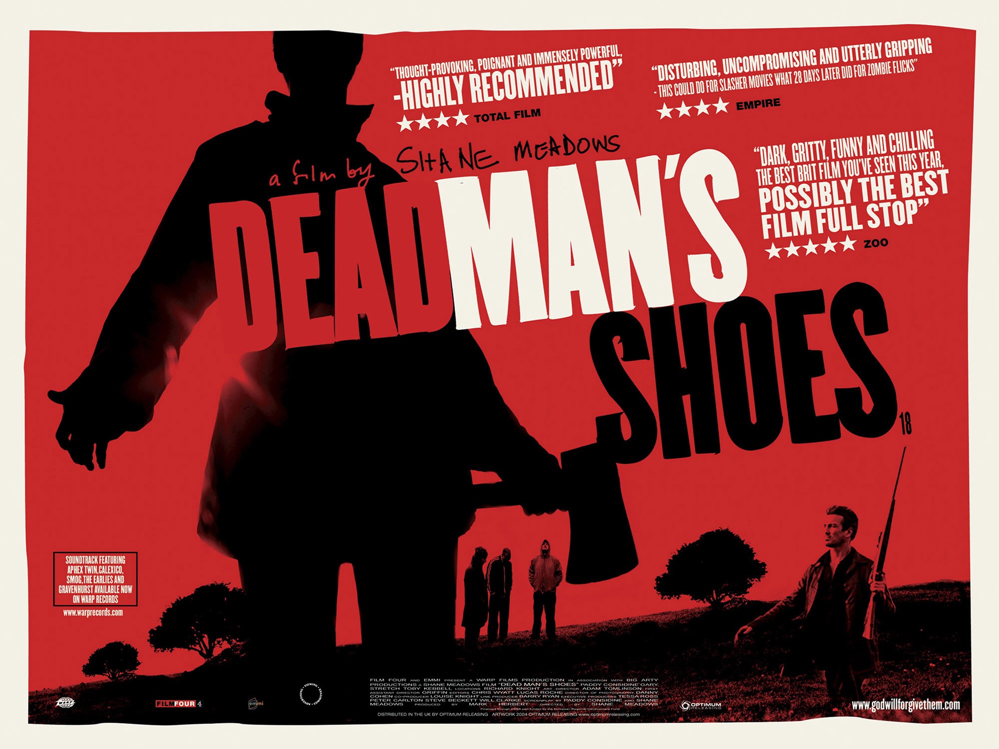 Mega Sized Movie Poster Image for Dead Man's Shoes (#1 of 2)