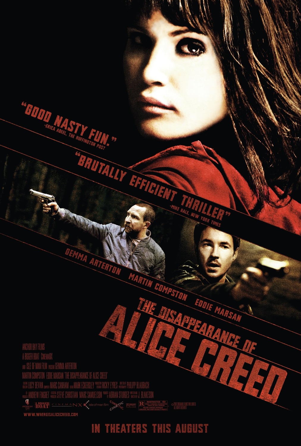 Extra Large Movie Poster Image for The Disappearance of Alice Creed (#2 of 4)