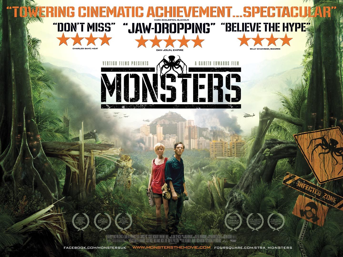 Extra Large Movie Poster Image for Monsters (#2 of 9)