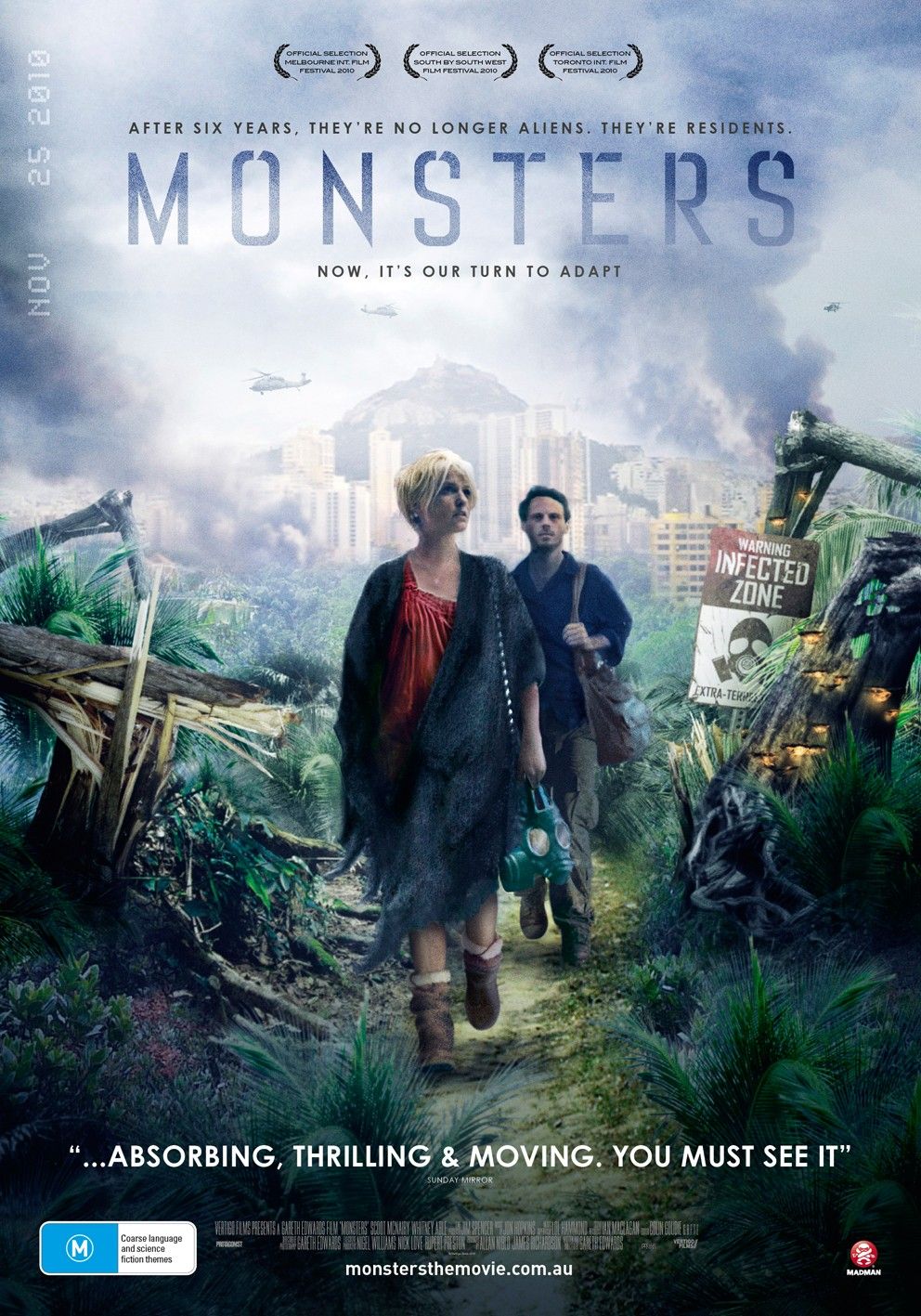 Extra Large Movie Poster Image for Monsters (#7 of 9)
