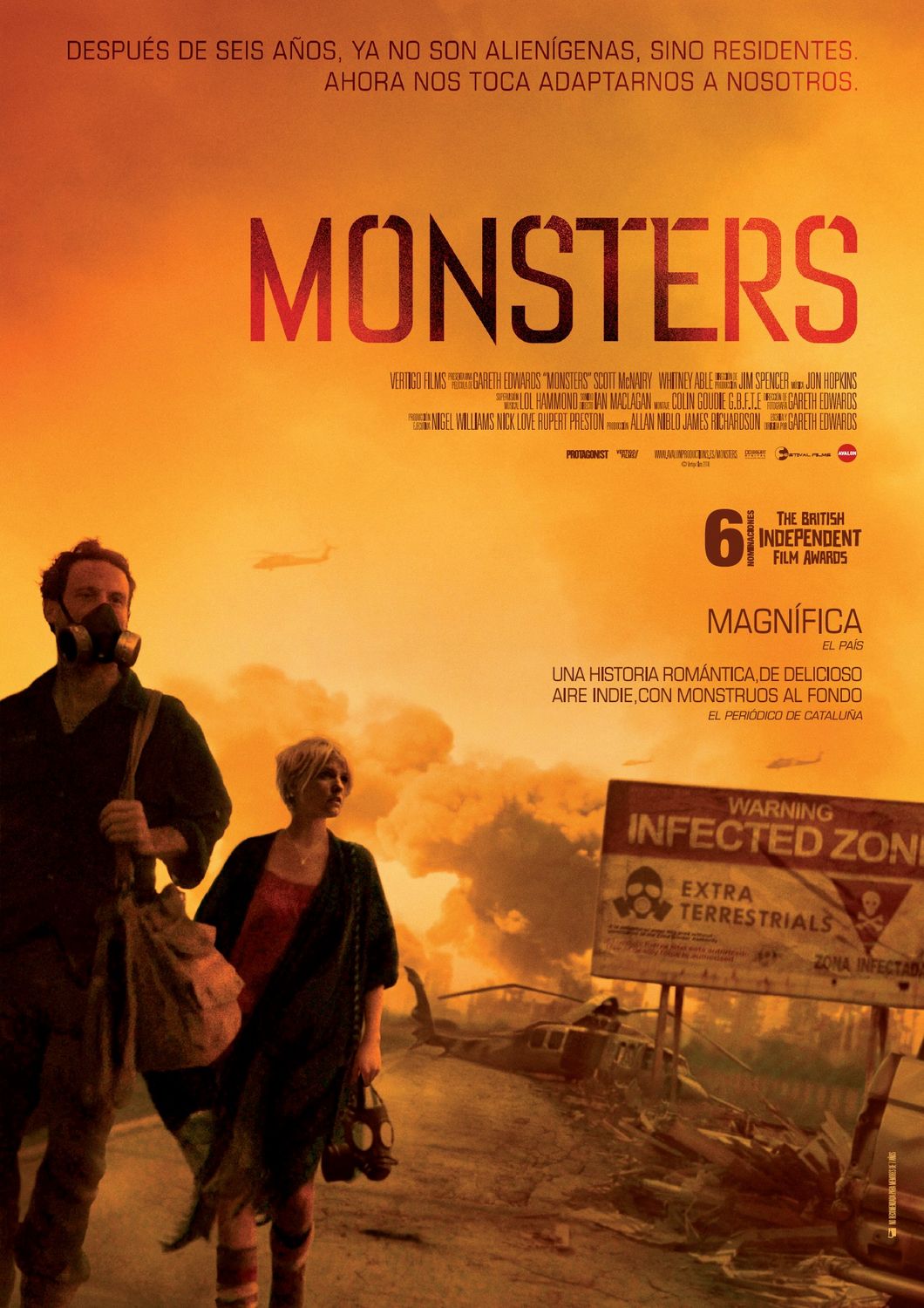 Extra Large Movie Poster Image for Monsters (#8 of 9)