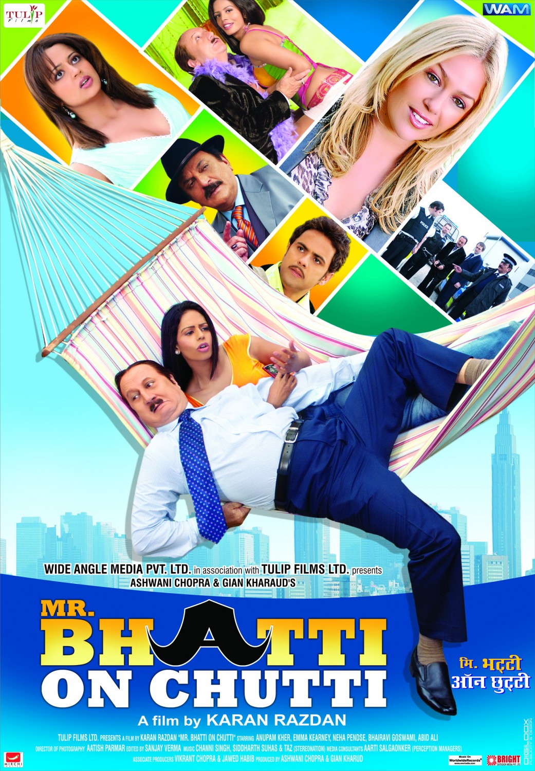 Extra Large Movie Poster Image for Mr Bhatti on Chutti 