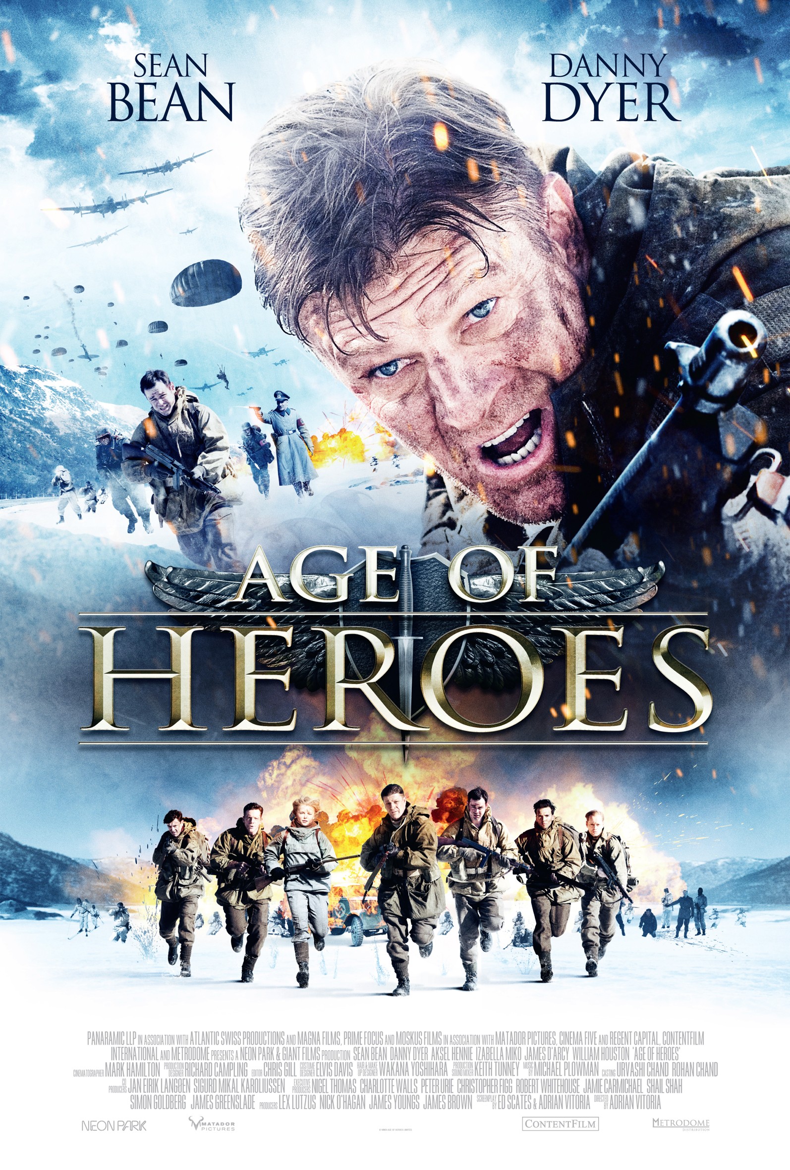 Mega Sized Movie Poster Image for Age of Heroes (#2 of 2)