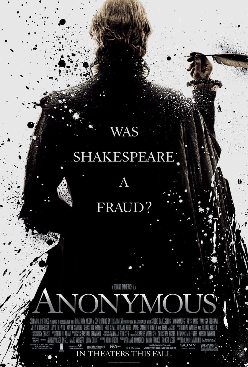 Extra Large Movie Poster Image for Anonymous 