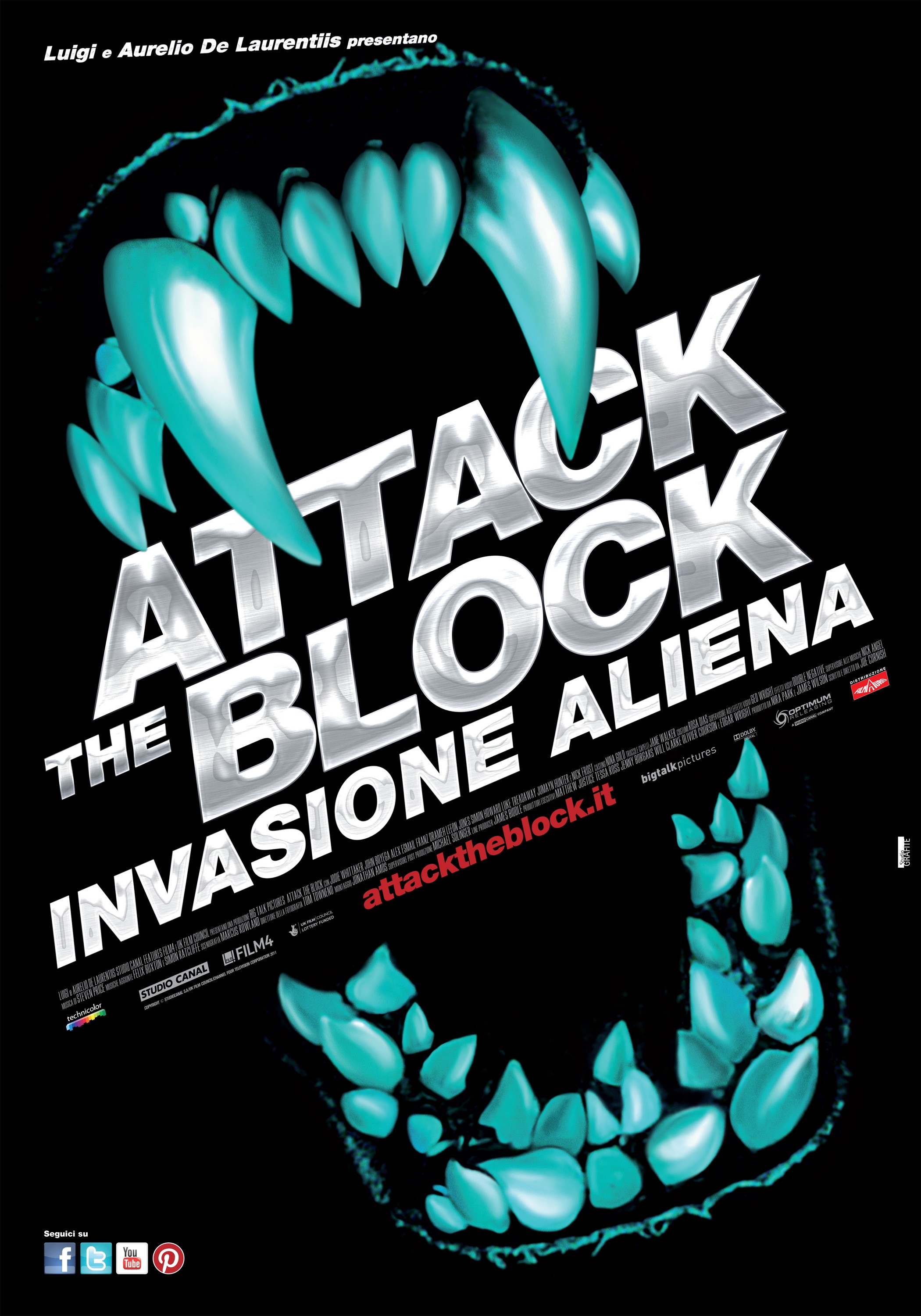 Mega Sized Movie Poster Image for Attack the Block (#4 of 4)