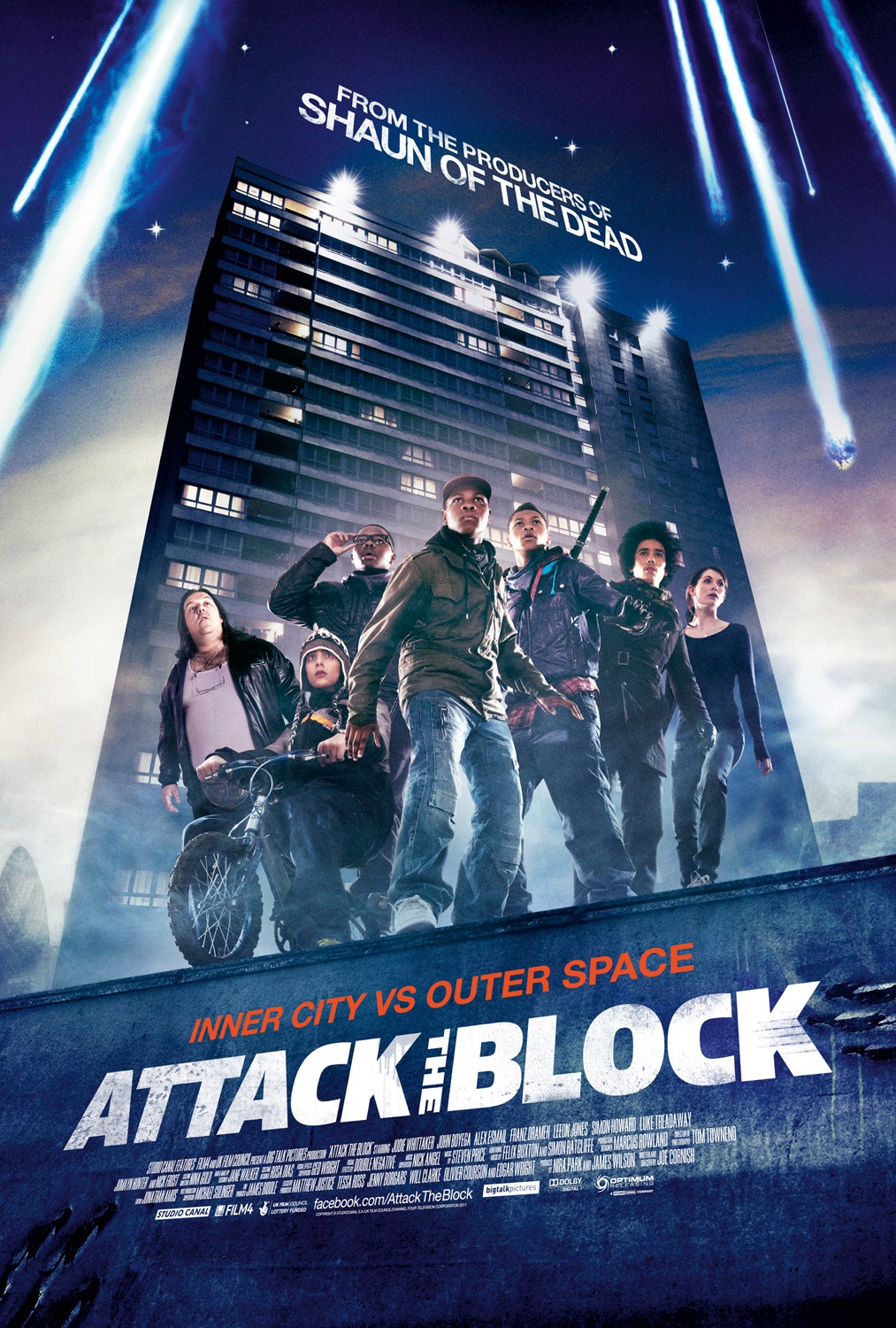 Attack The Block Film Attack the Block (#1 of 4): Extra Large Movie Poster Image - IMP Awards