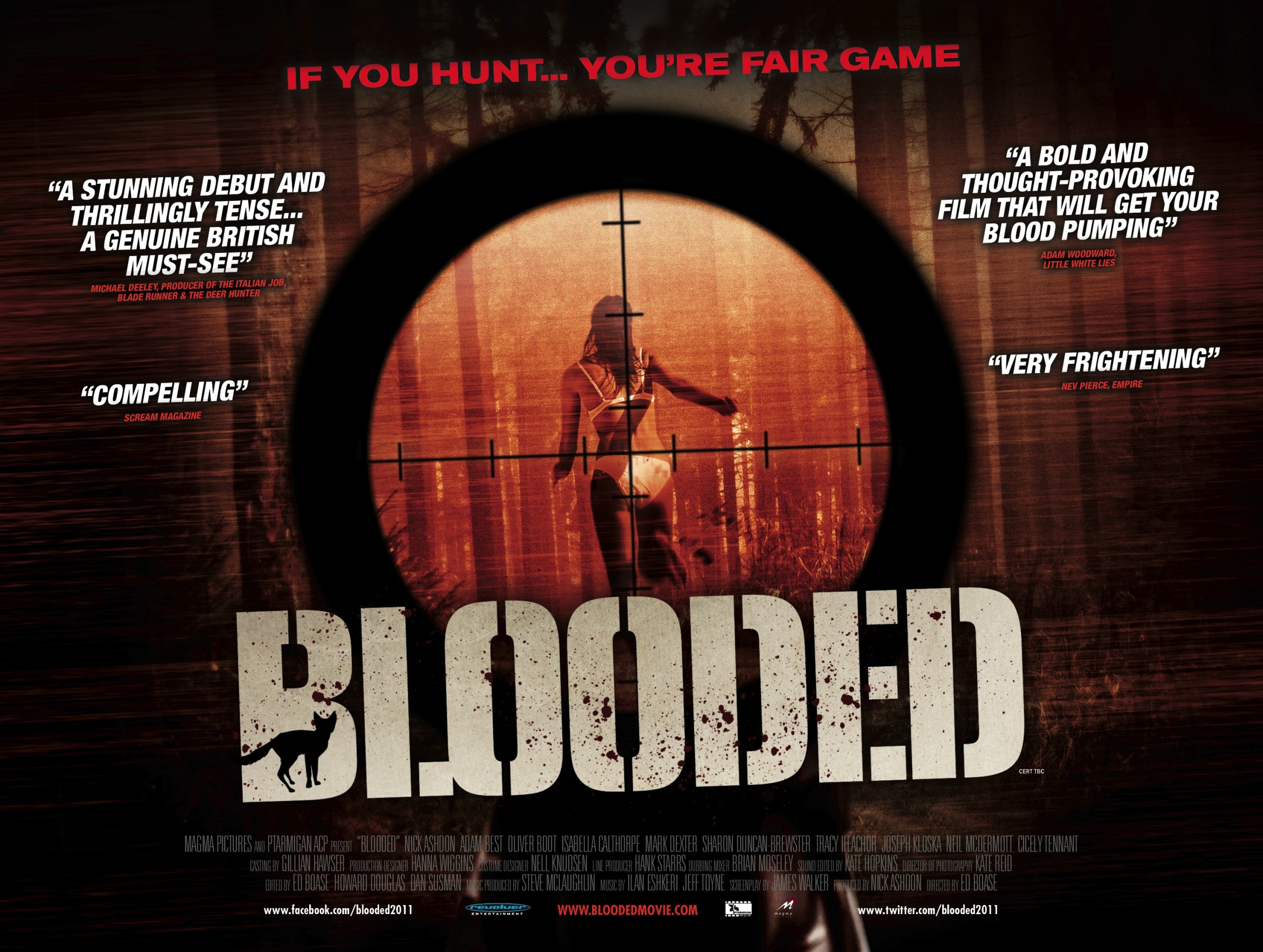 Mega Sized Movie Poster Image for Blooded 