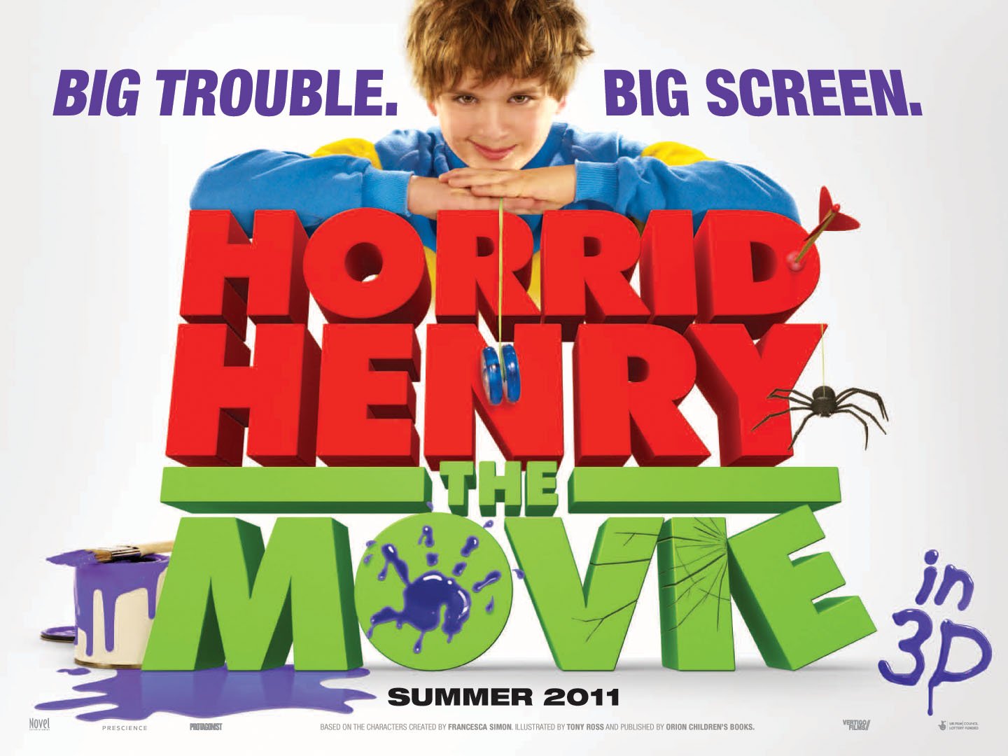 Extra Large Movie Poster Image for Horrid Henry: The Movie (#2 of 12)