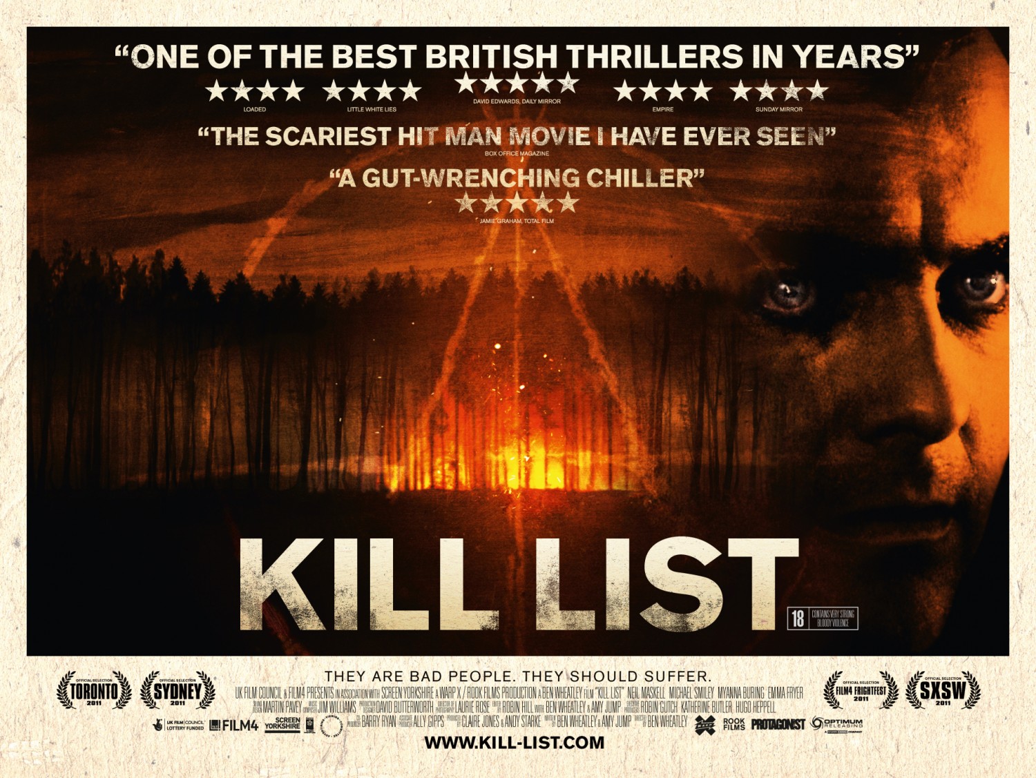 Extra Large Movie Poster Image for Kill List (#1 of 2)