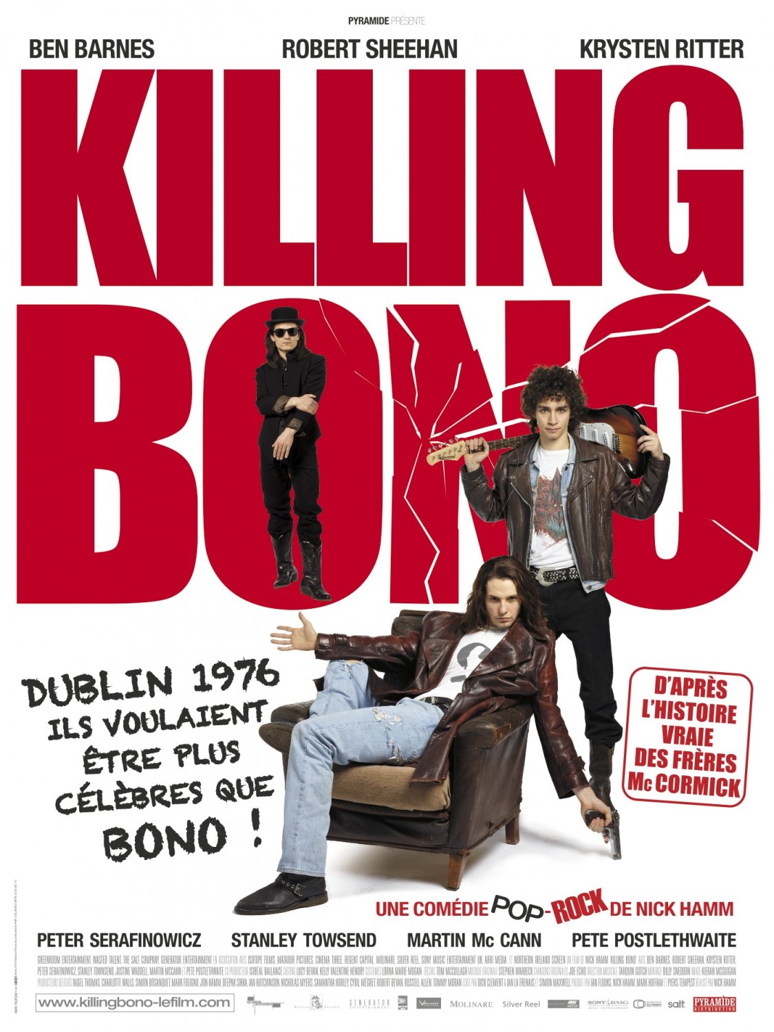 Extra Large Movie Poster Image for Killing Bono (#2 of 3)