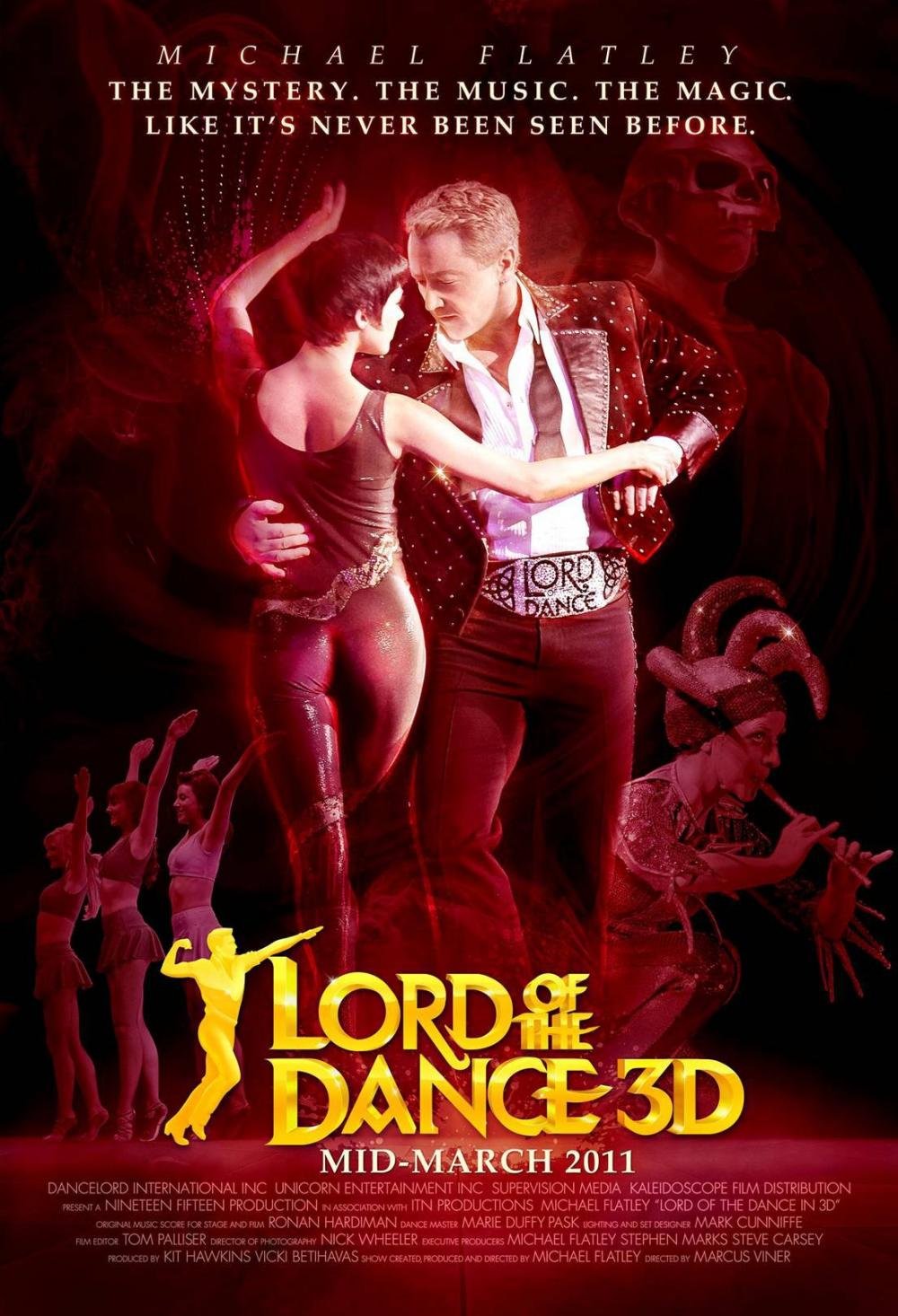 Extra Large Movie Poster Image for Lord of the Dance in 3D (#1 of 2)