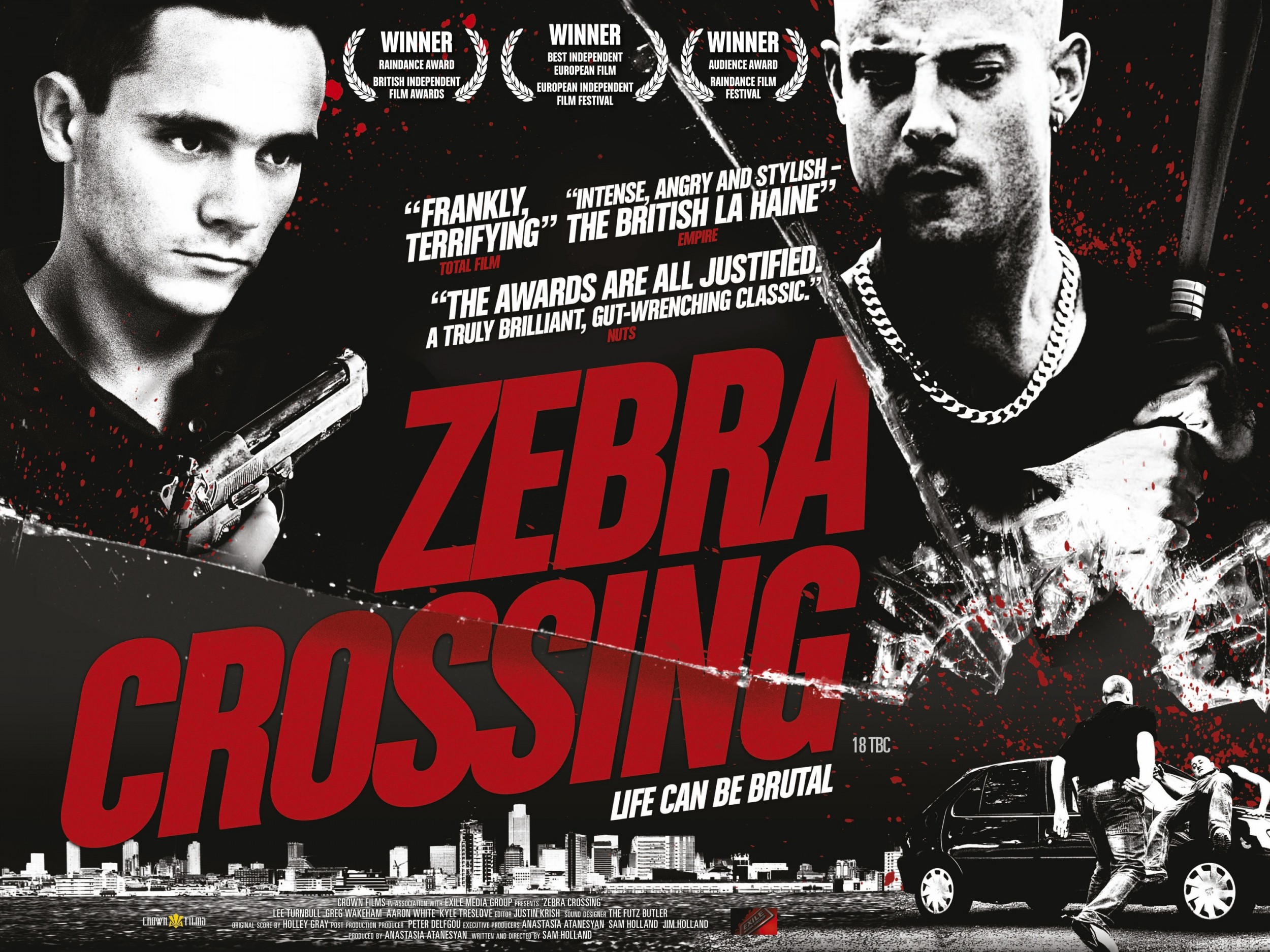 Mega Sized Movie Poster Image for Zebra Crossing 