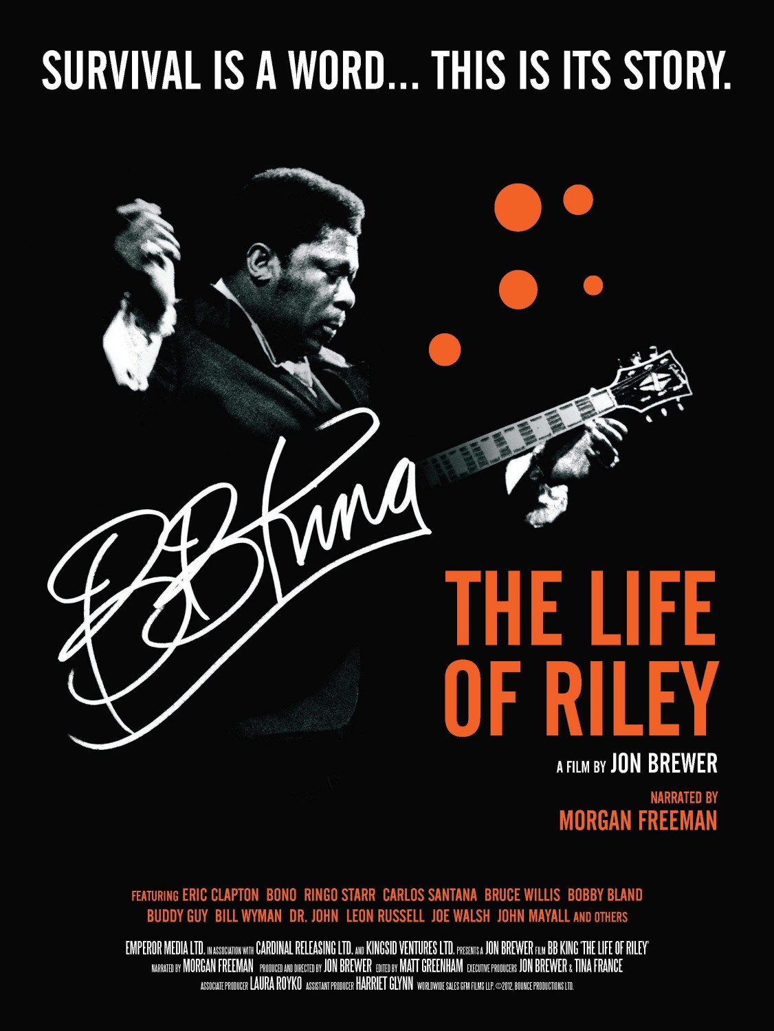Extra Large Movie Poster Image for BB King: The Life of Riley 